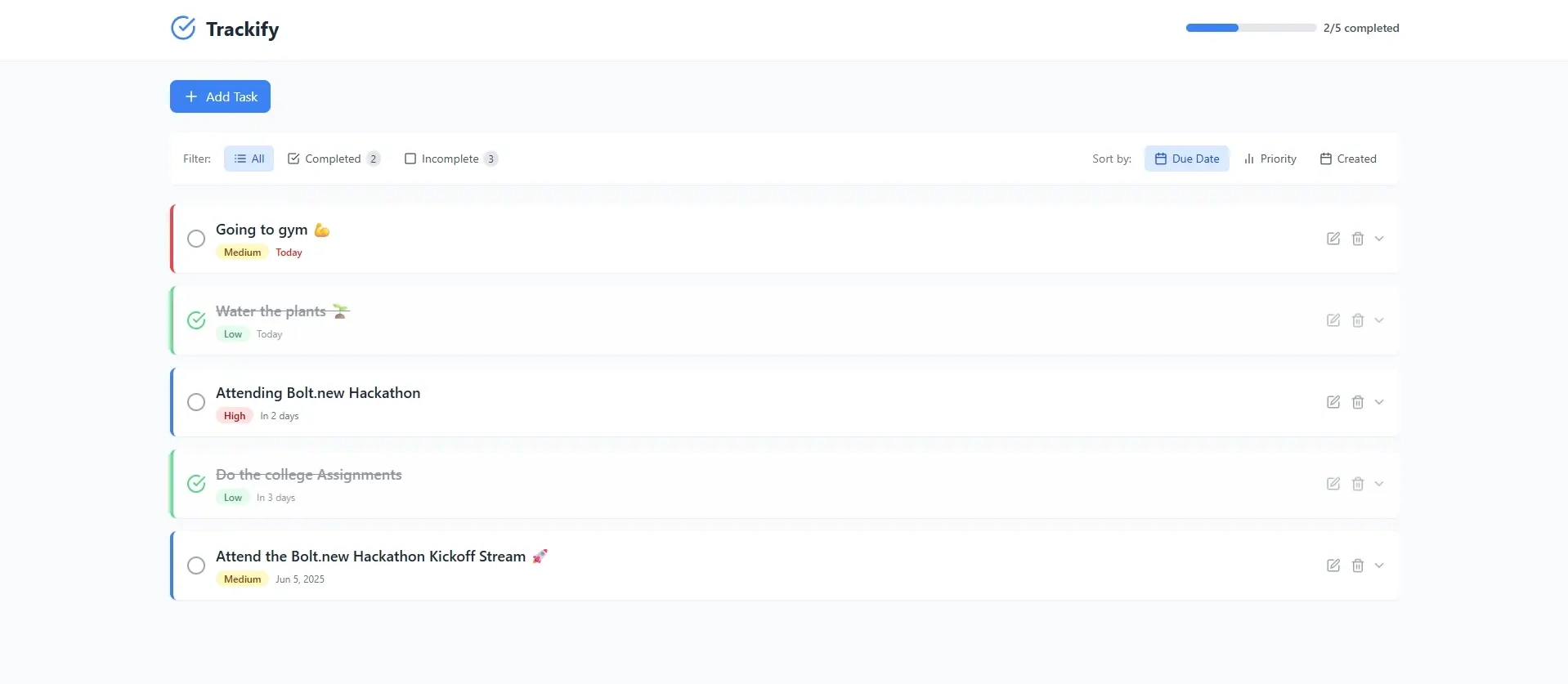 Tarckify Dashboard