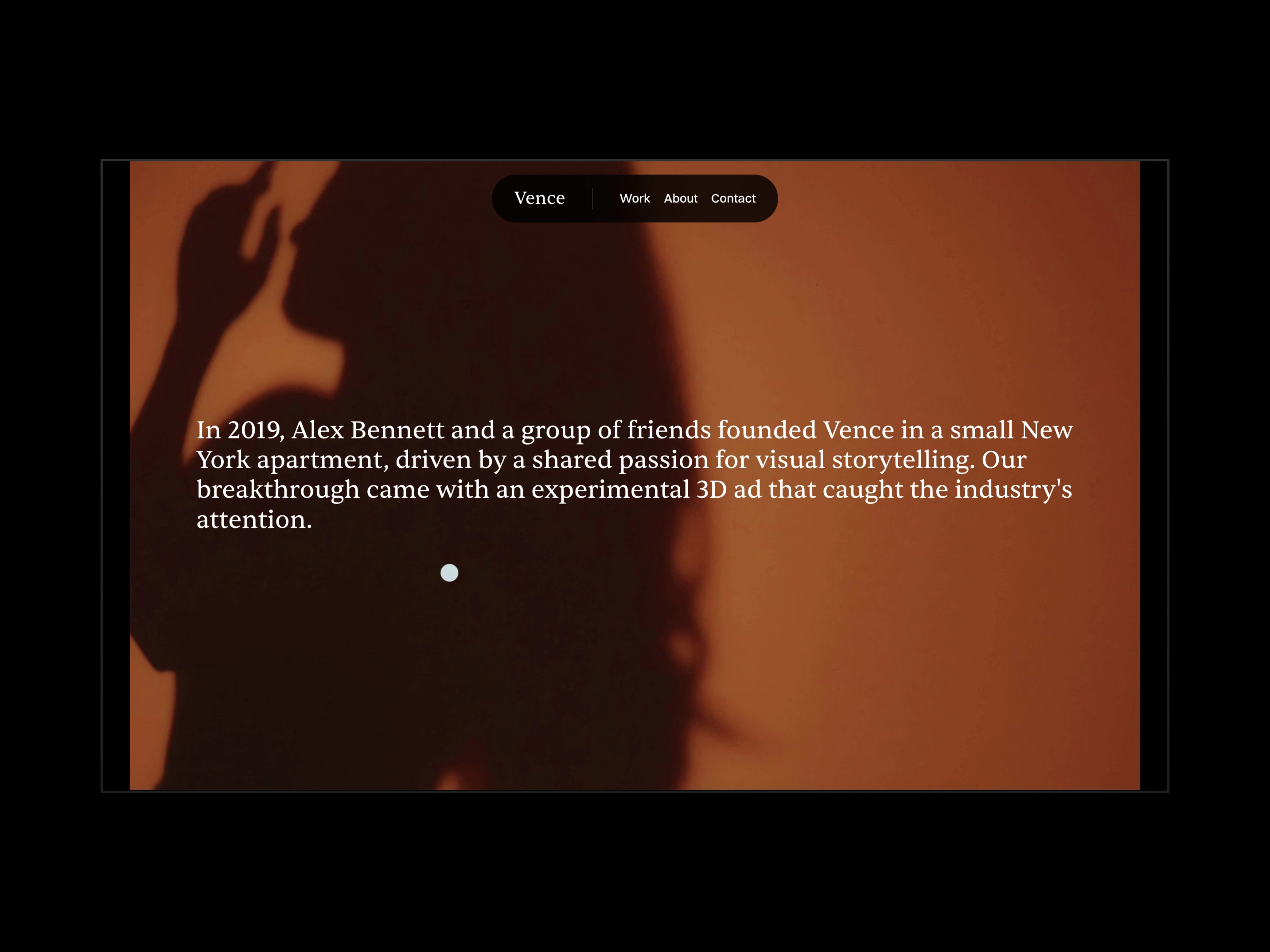 Screenshot 3 — About Page