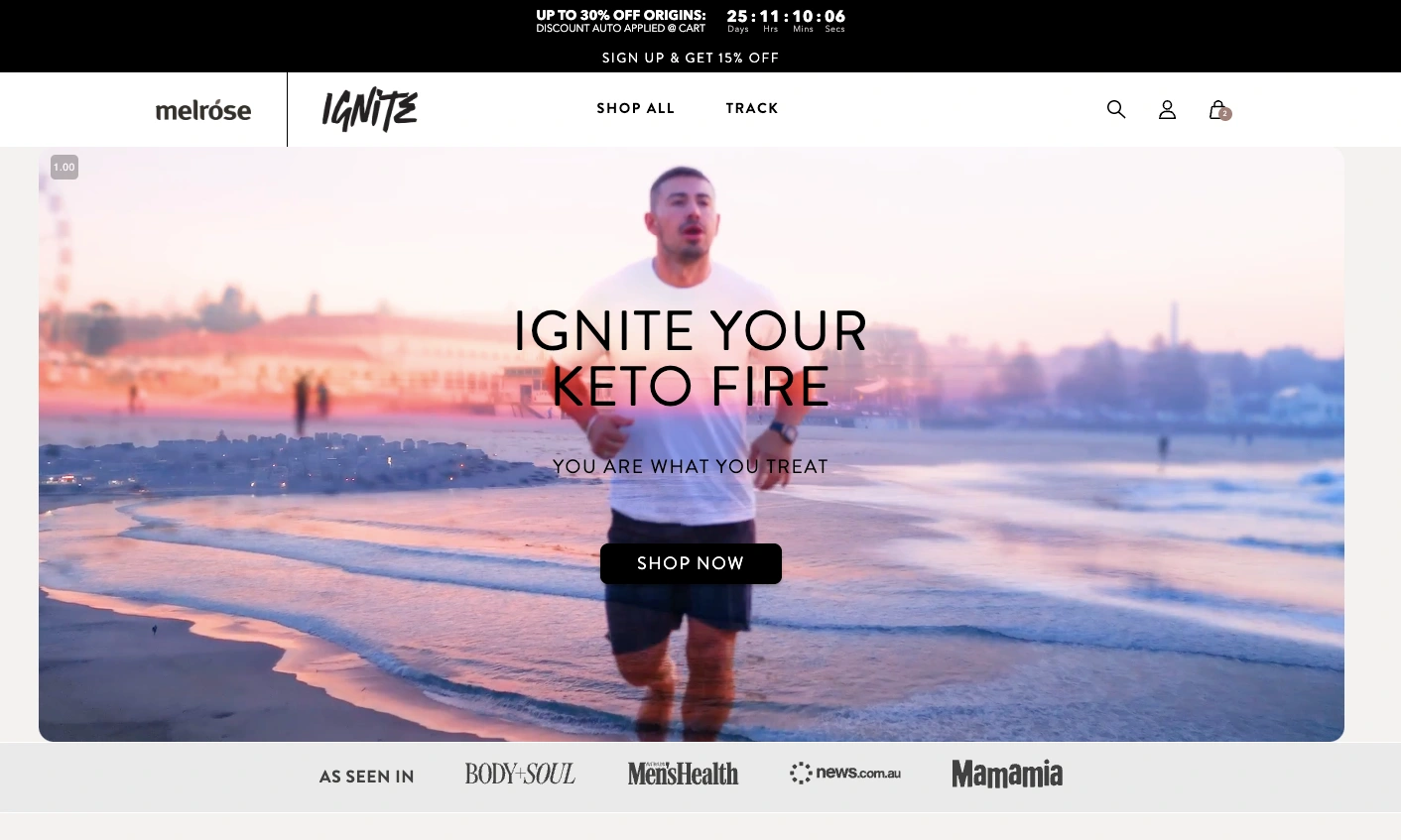 Sub-brand #3- Ignite