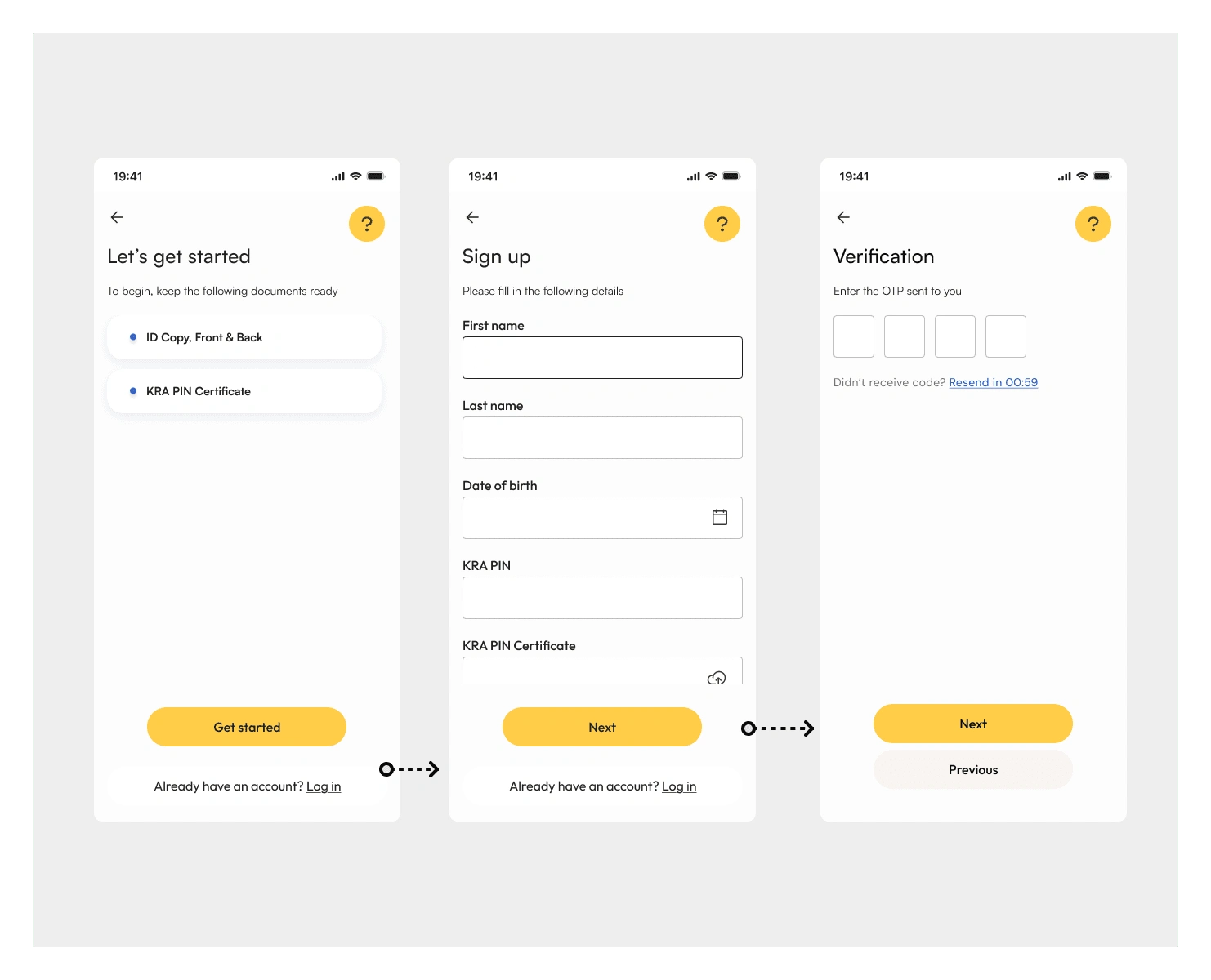 Sign up