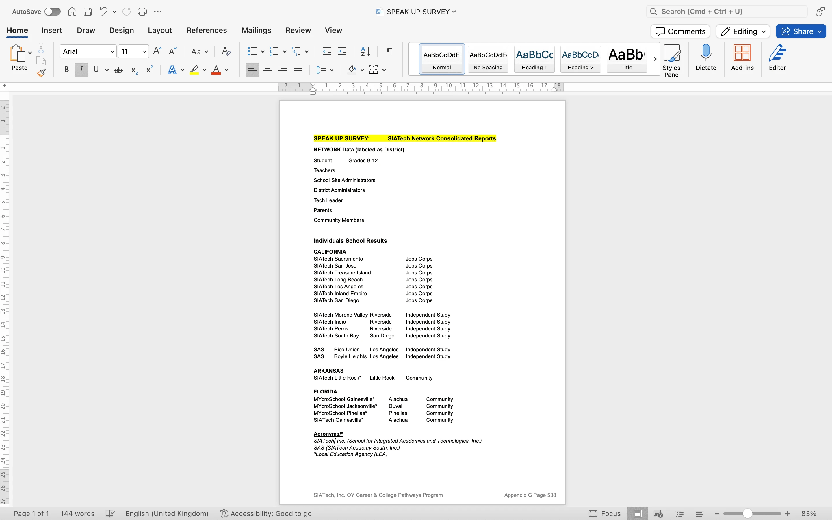 Convert into Word from PDF documents