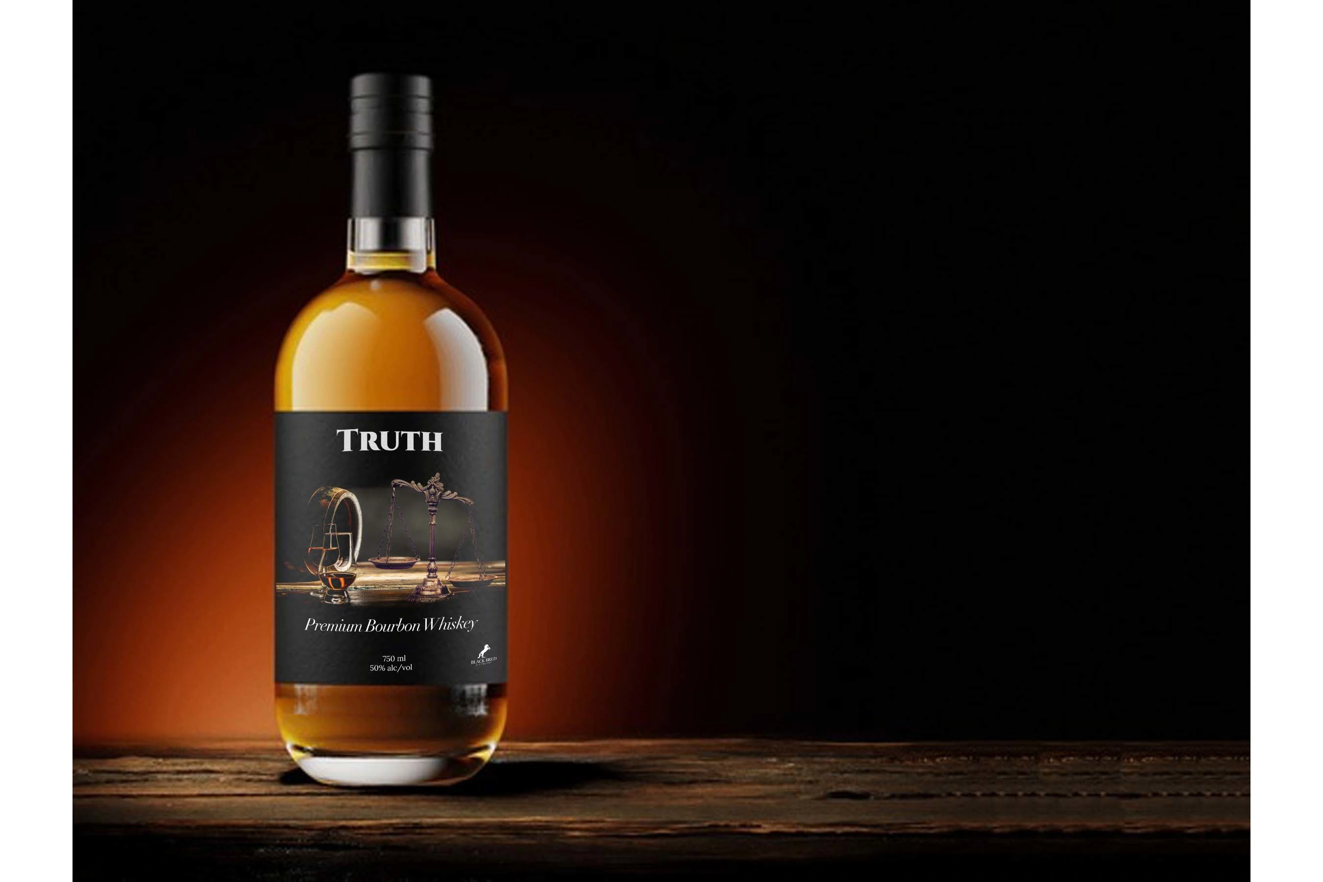 Truth Bourbon Whiskey Front