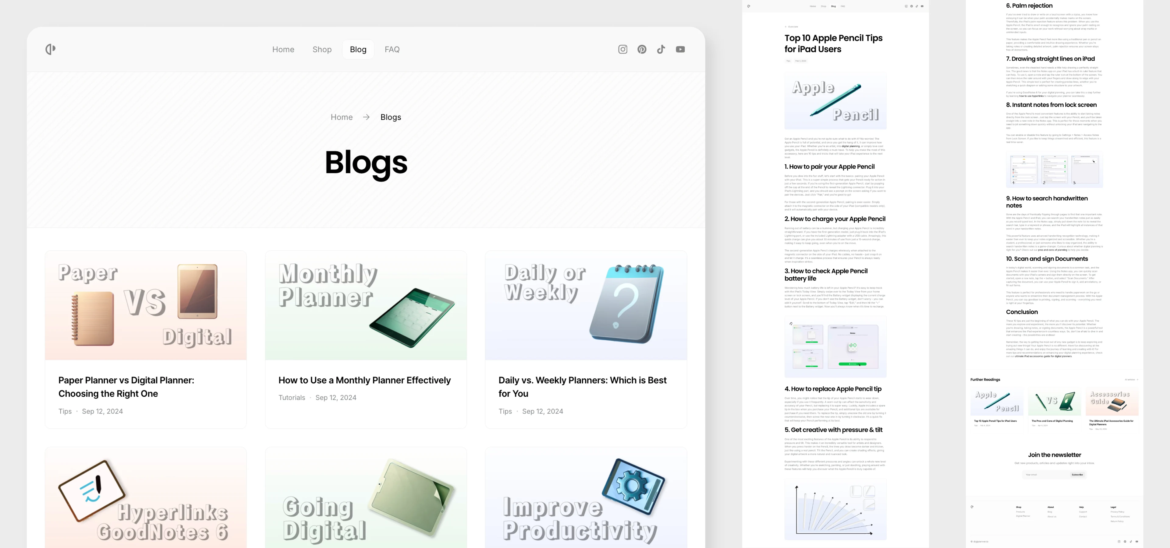 digiplanner.io blogpage