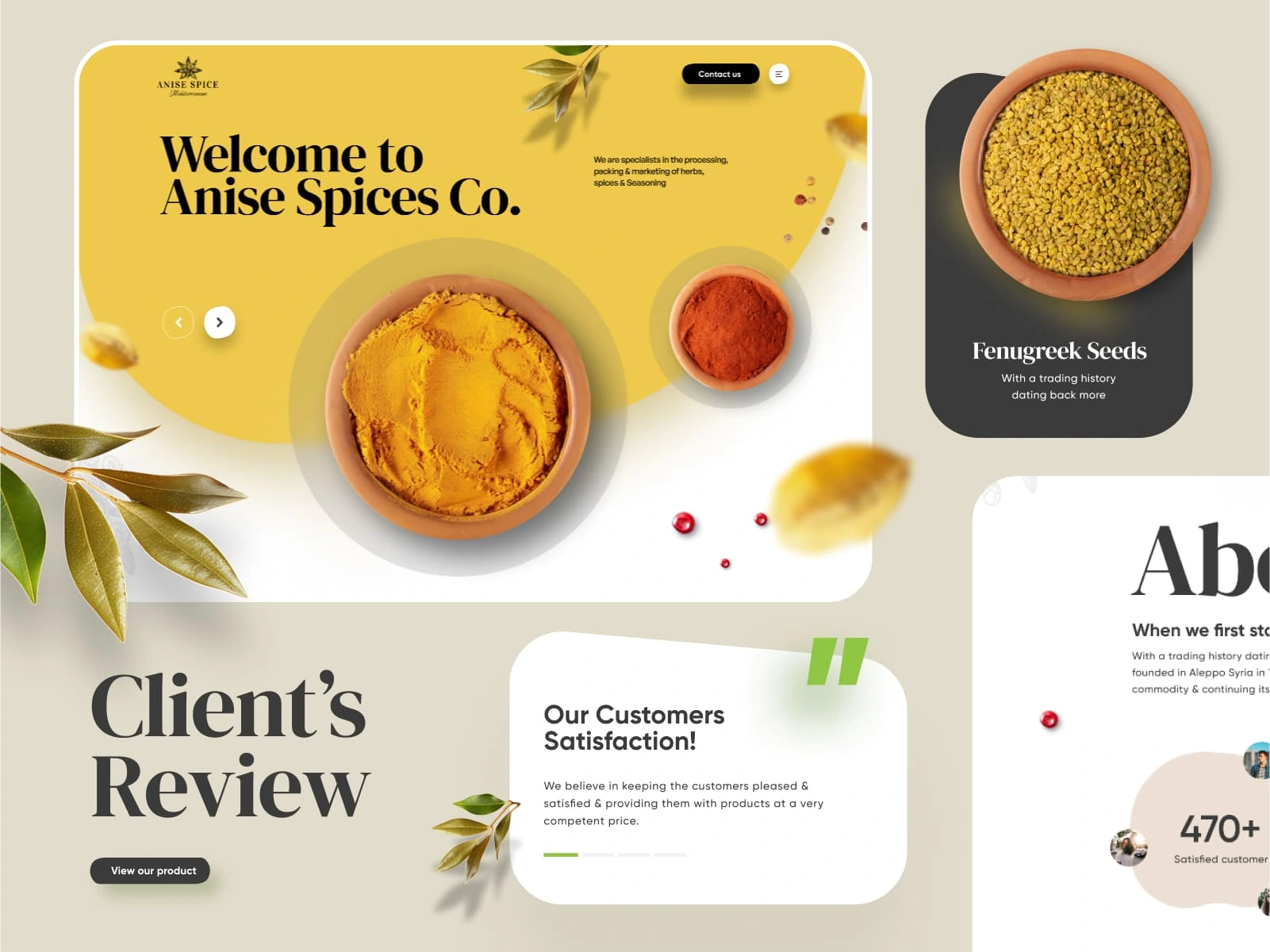 Homemade Spices Website