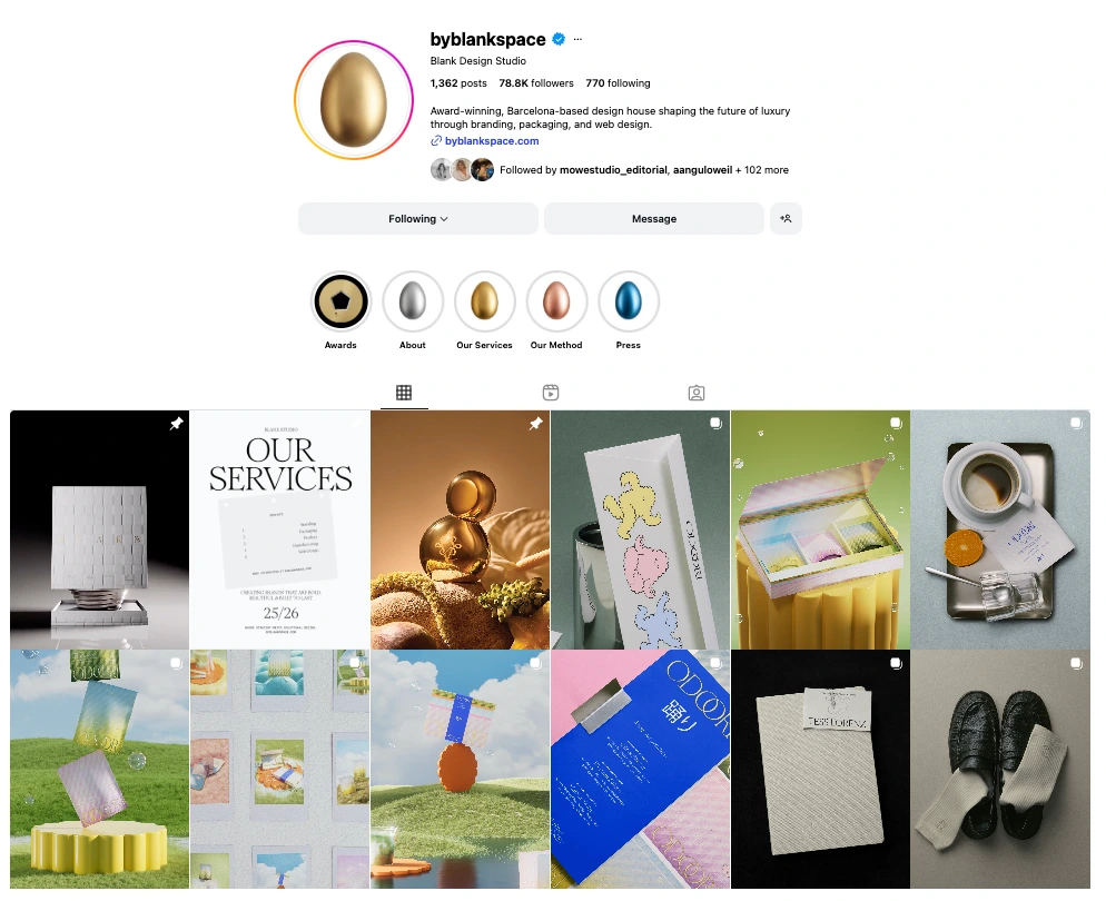 Feed Design and Social Media Management