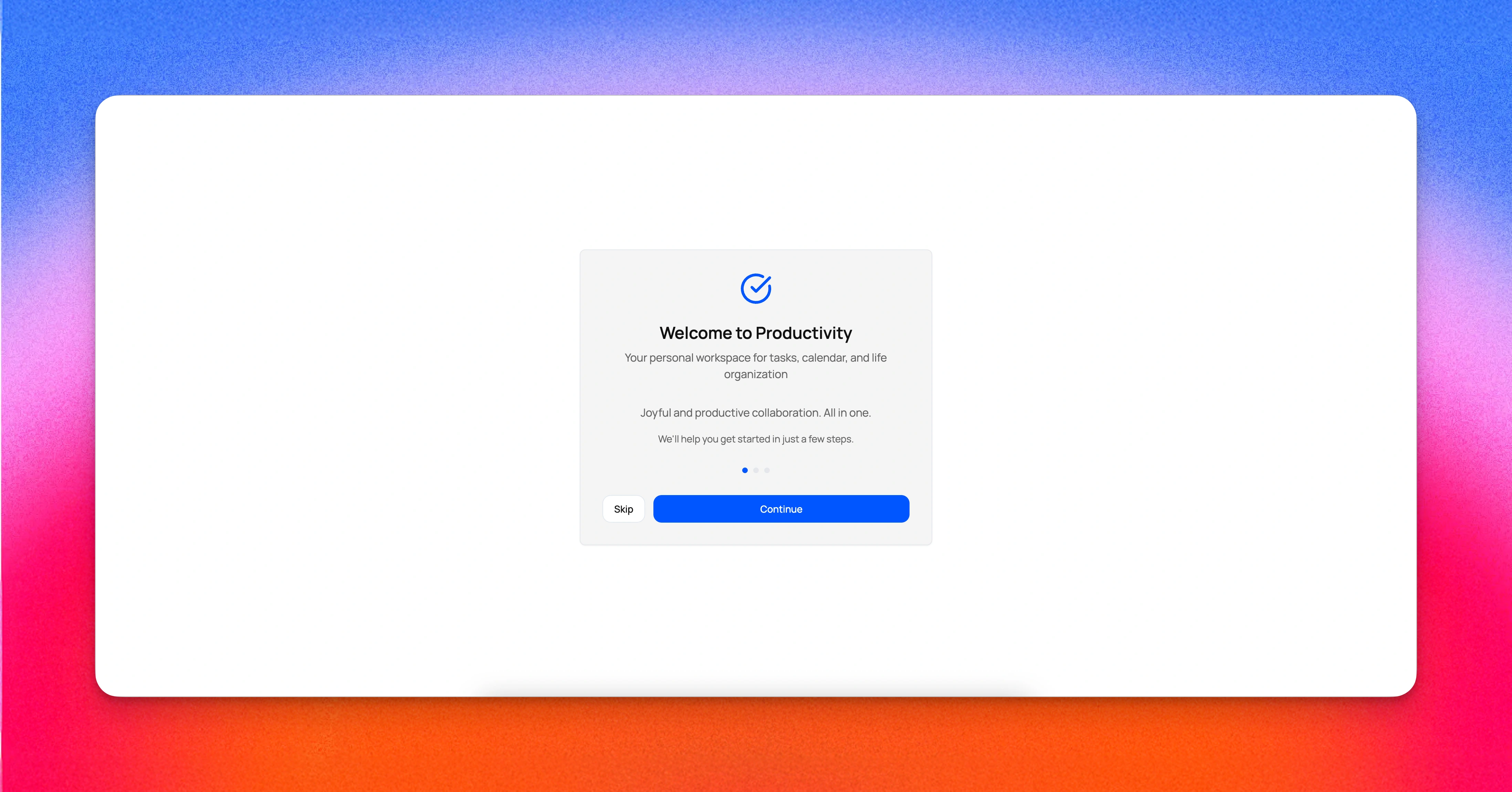 Onboarding