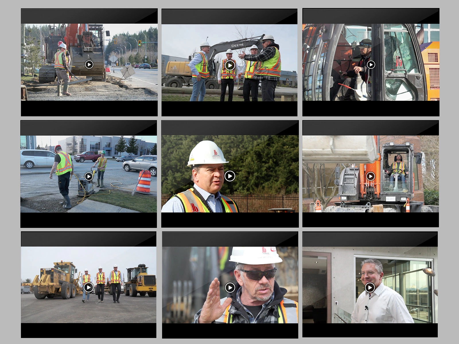 Hundreds of archived photos and video clips.