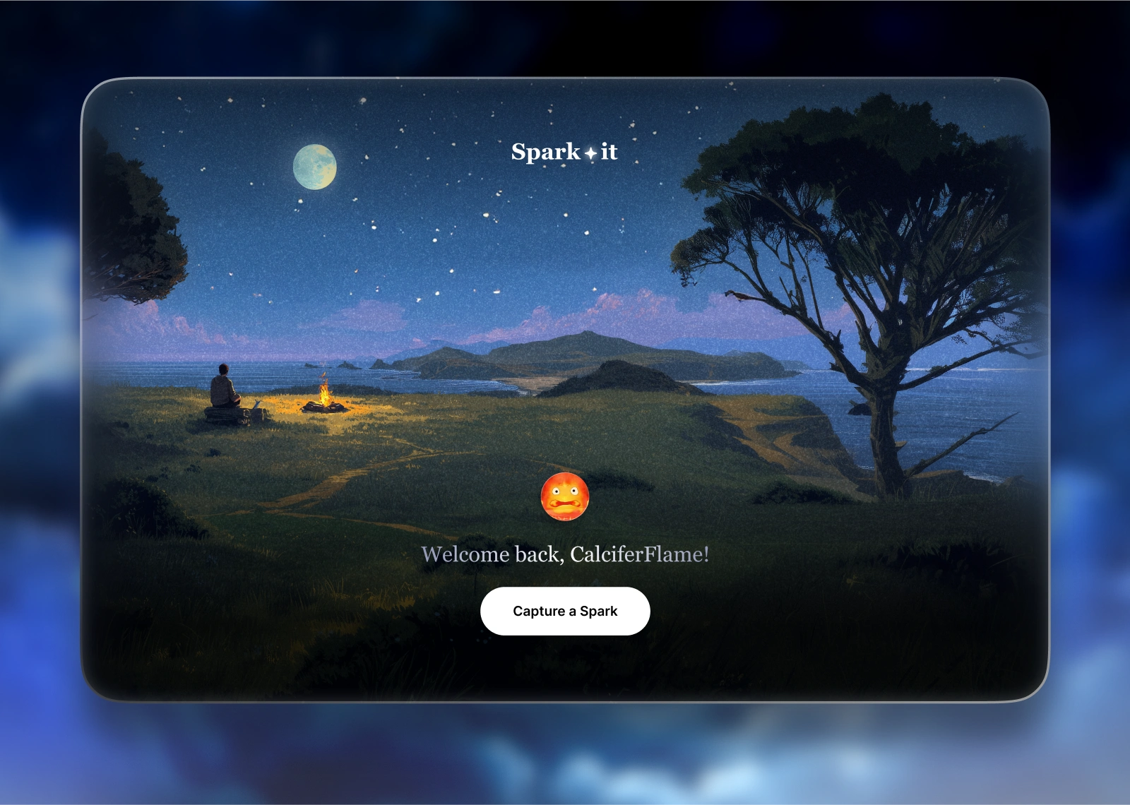 Spark.It Welcome Screen