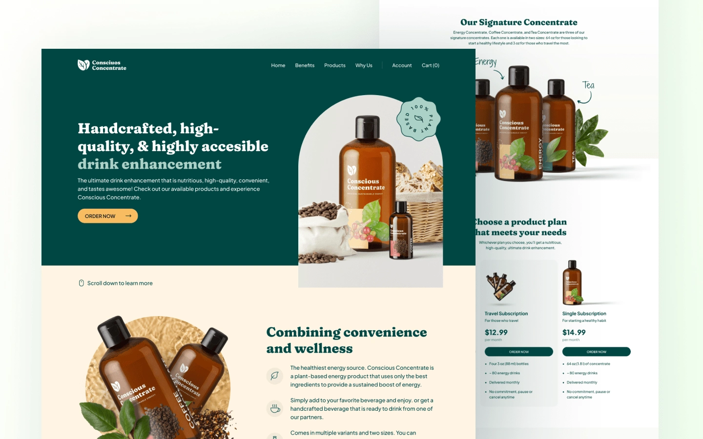 Landing Page Design