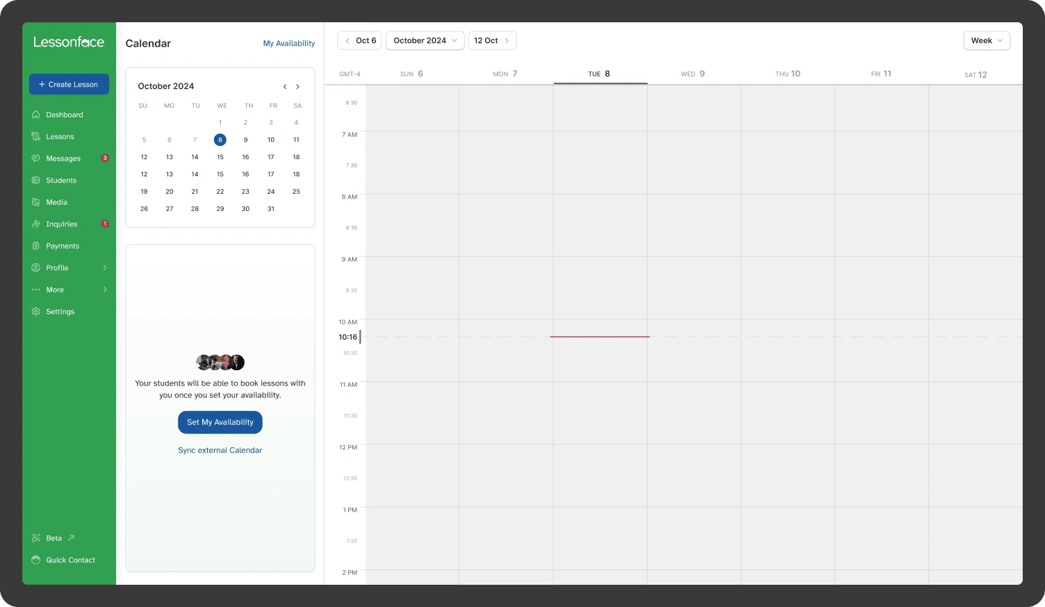 Empty Calendar v1