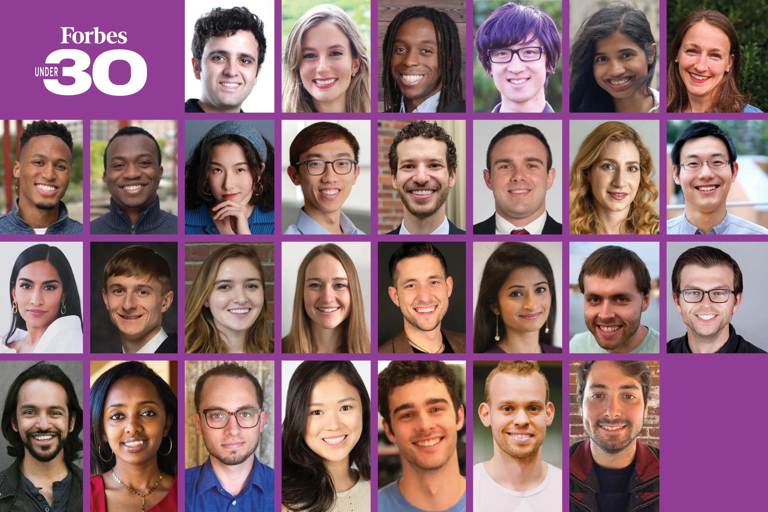 Forbes 30 Under 30 (MIT Alumni)