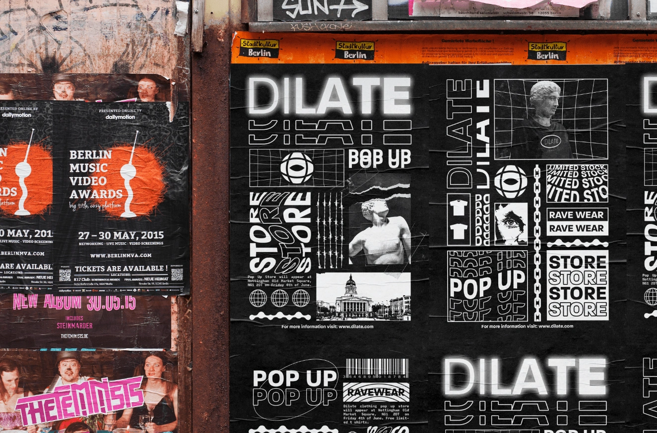 DILATE - Poster Graphic Design