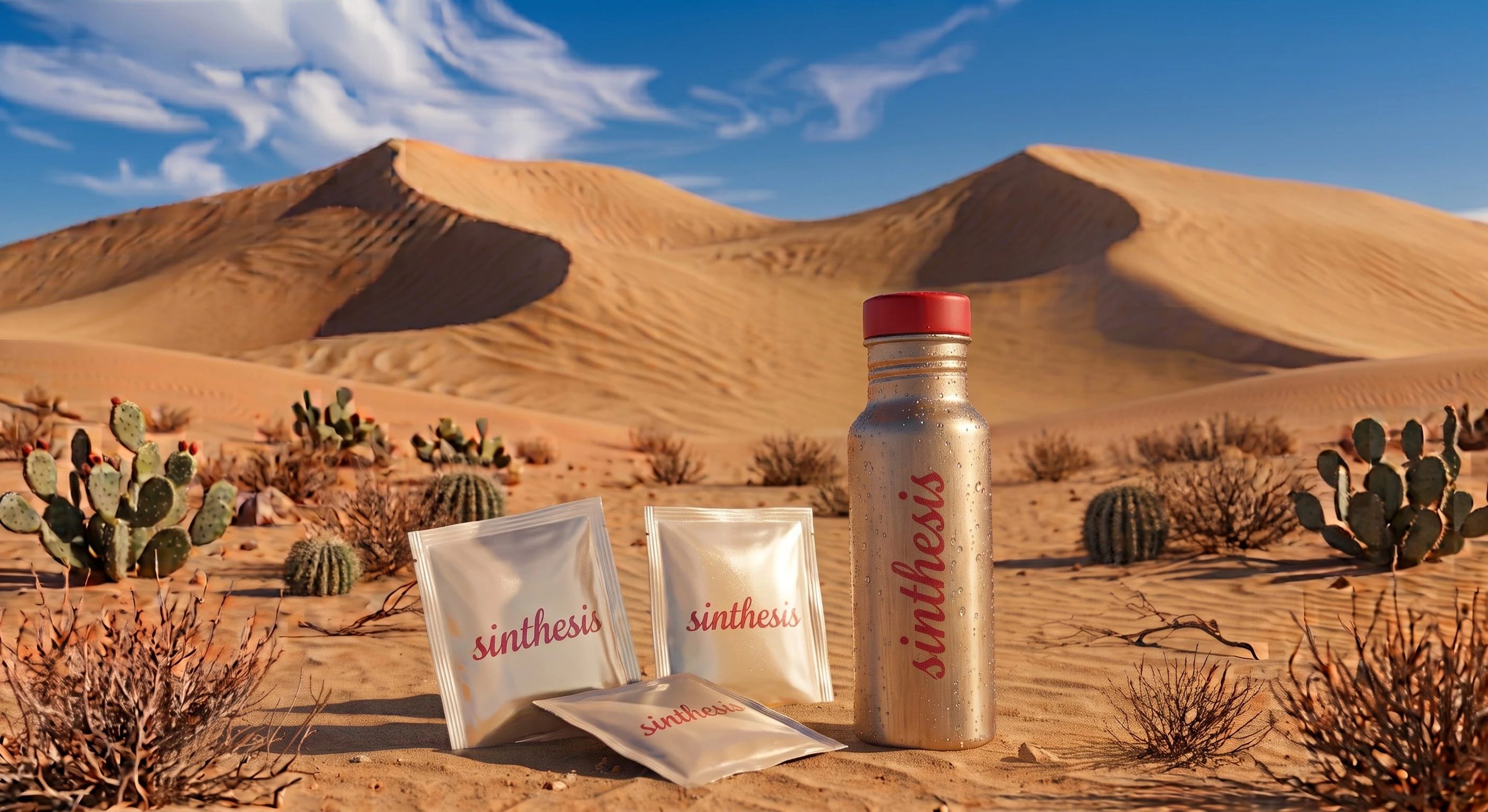 Hydration — Even the smallest detail carries the brand