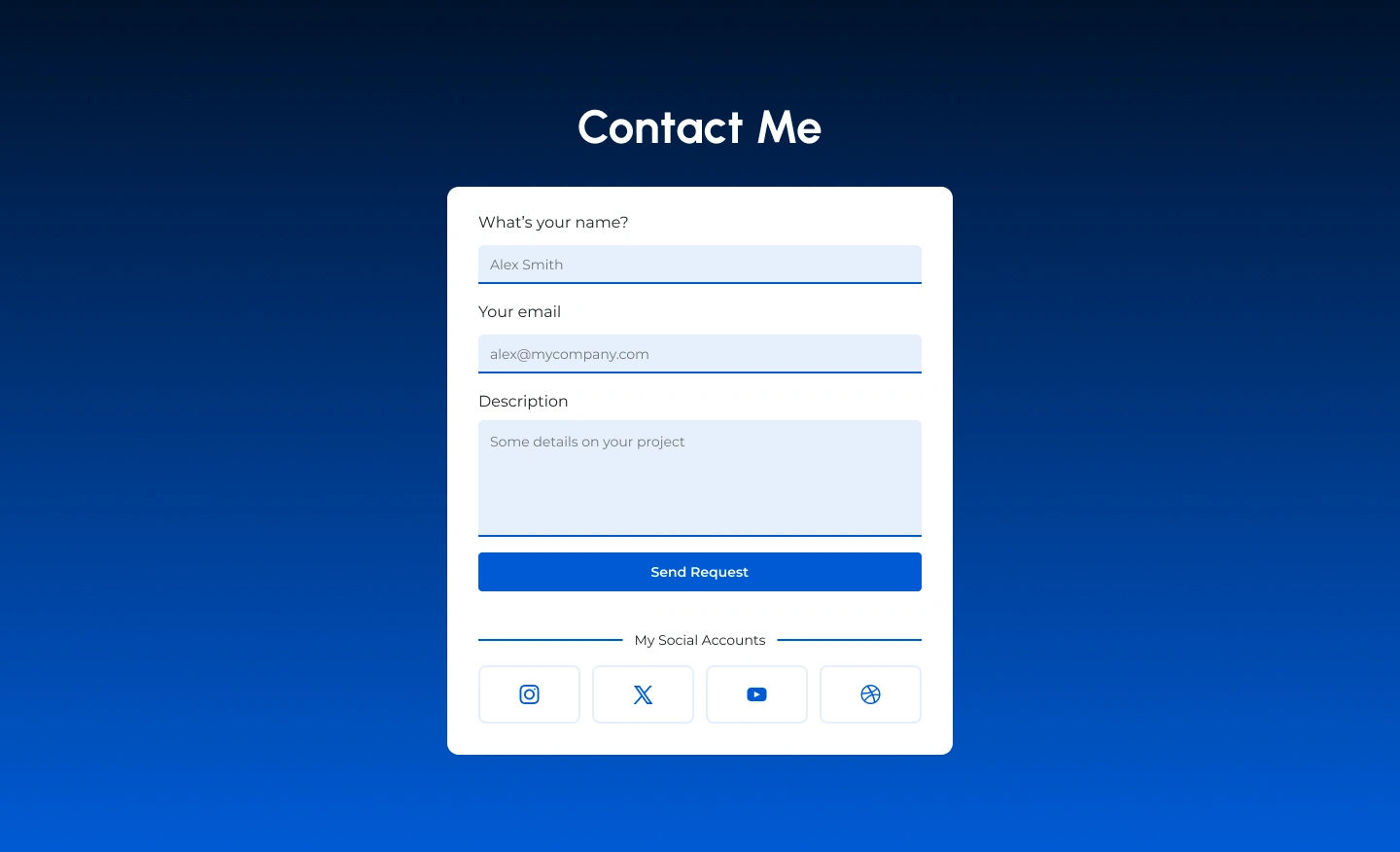 Contact Me