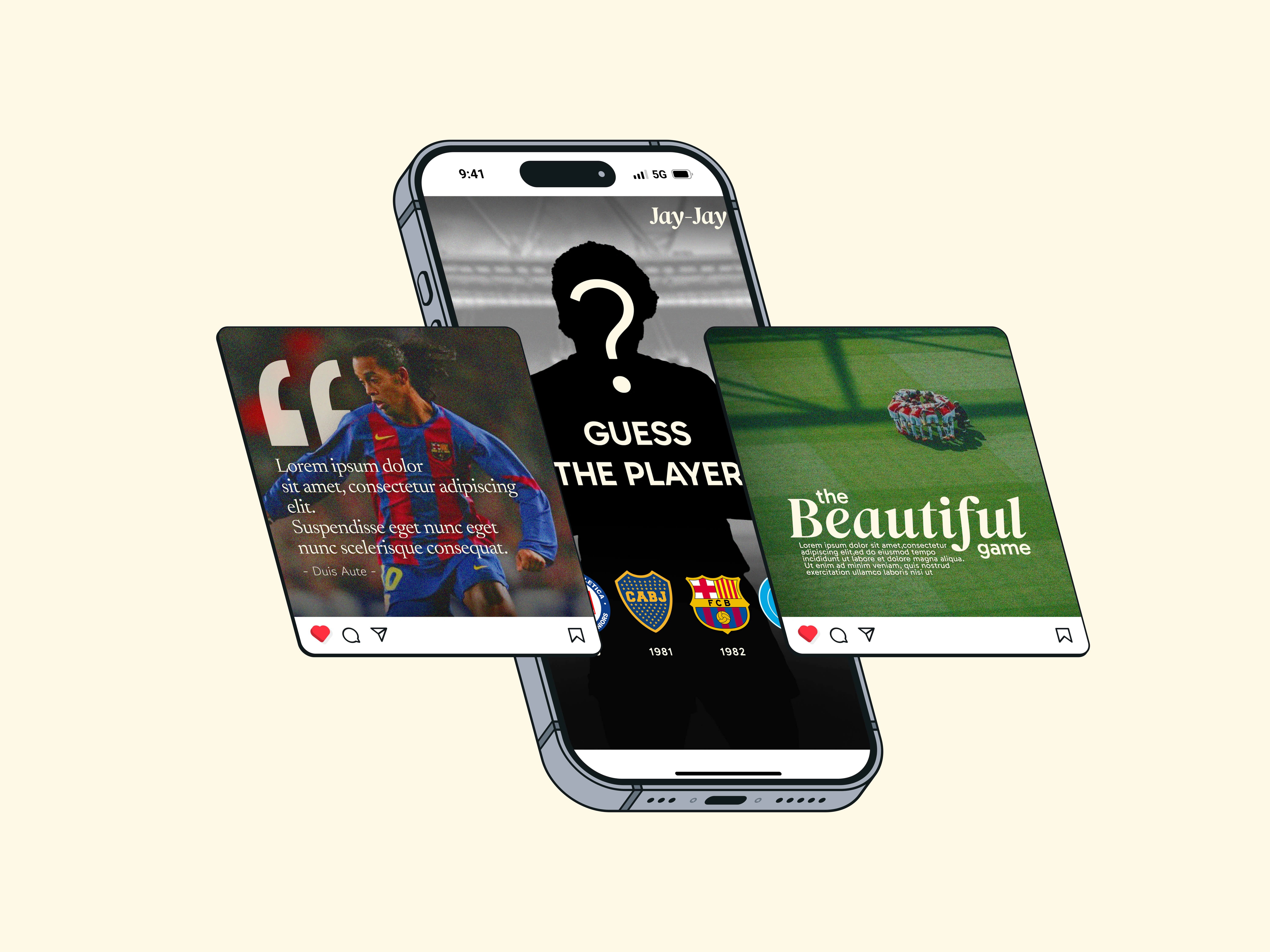 Instagram Post Template on Mockup