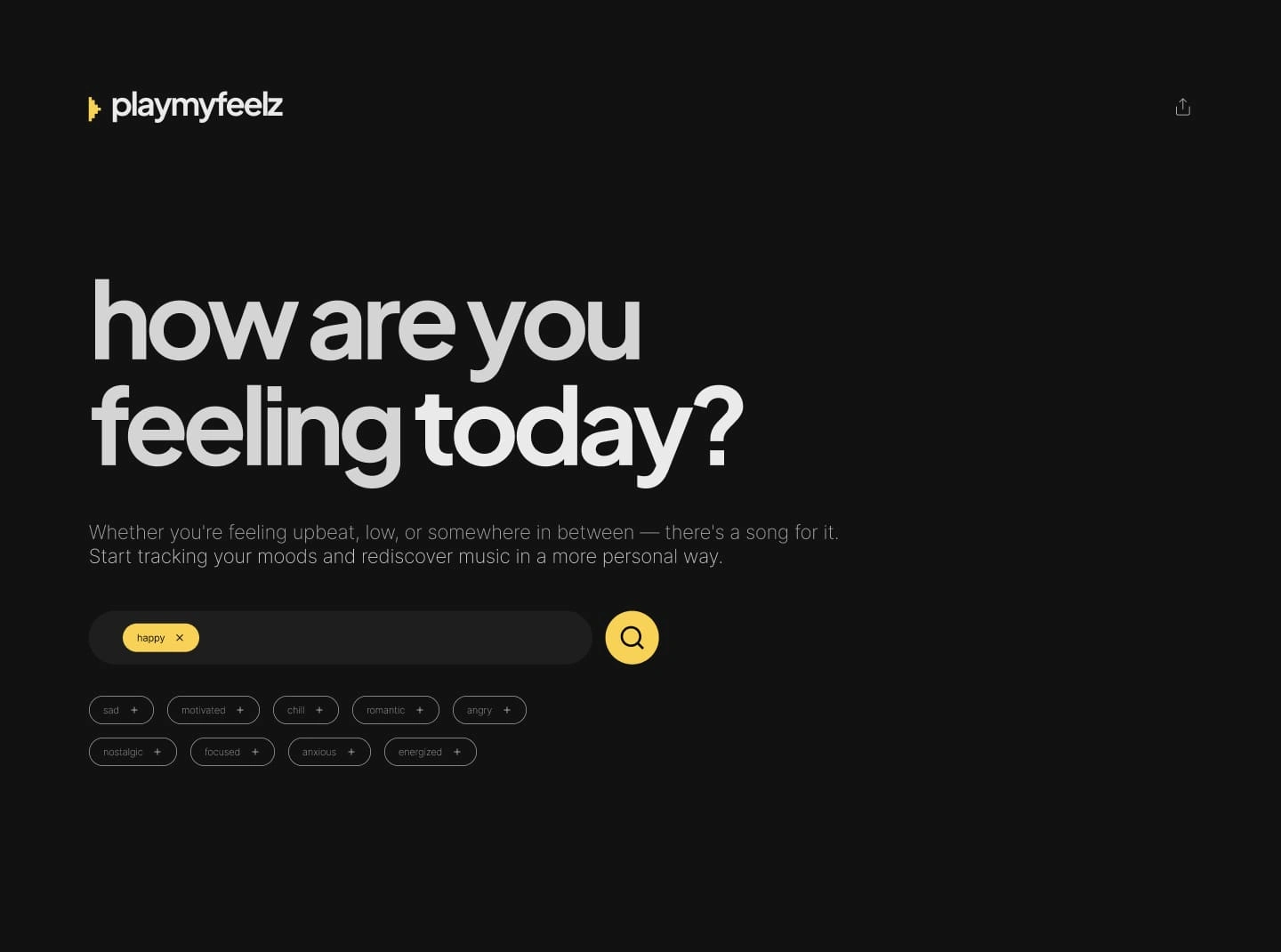 Concept of the hero section 