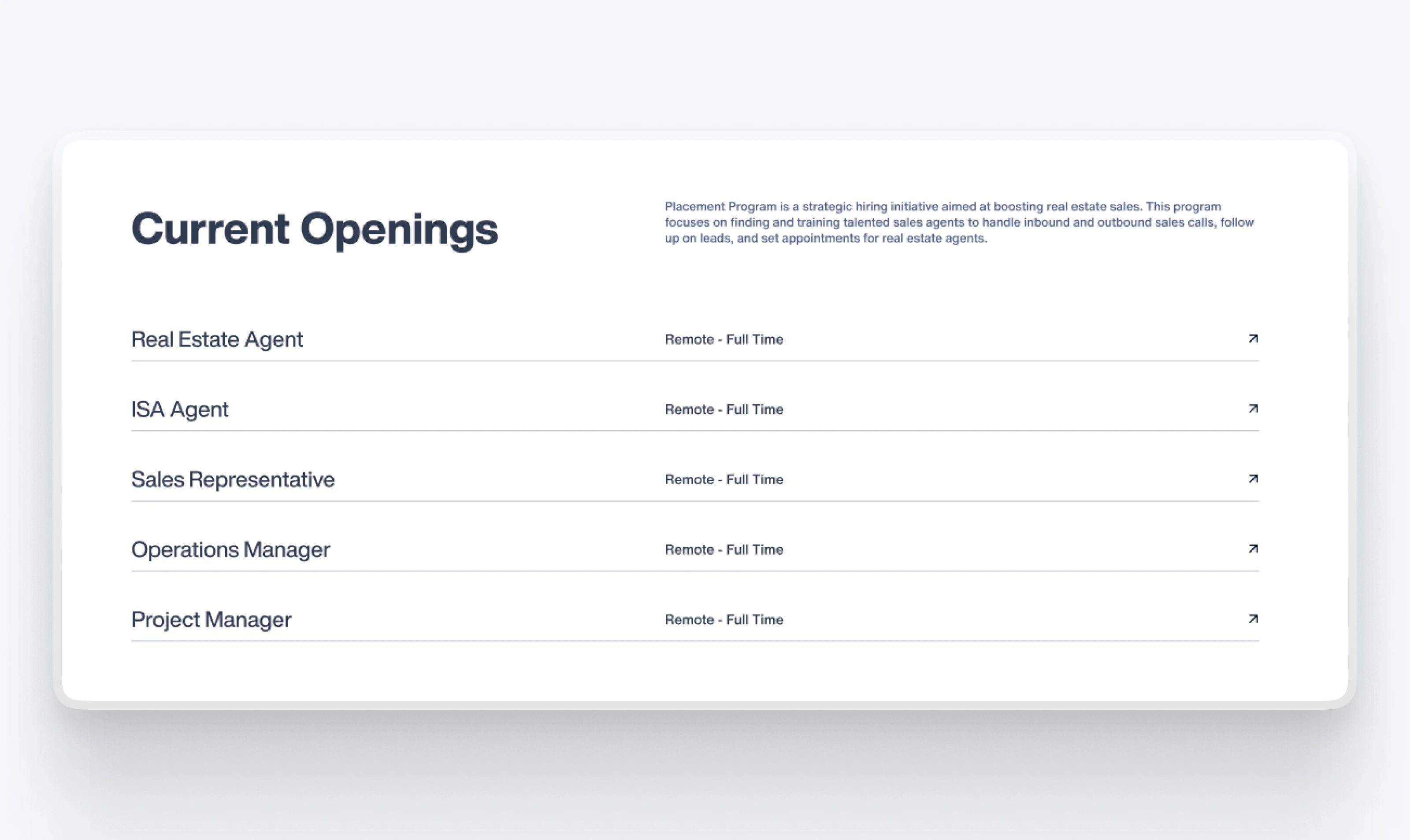 Job Openings