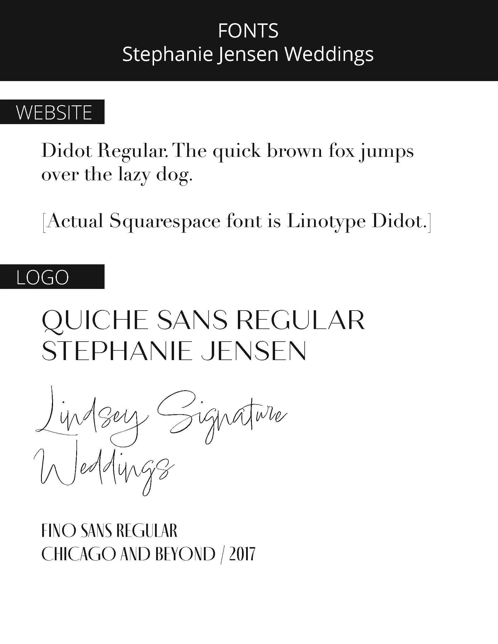 Fonts