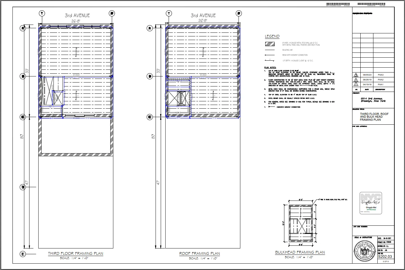 Roof Framing Plan