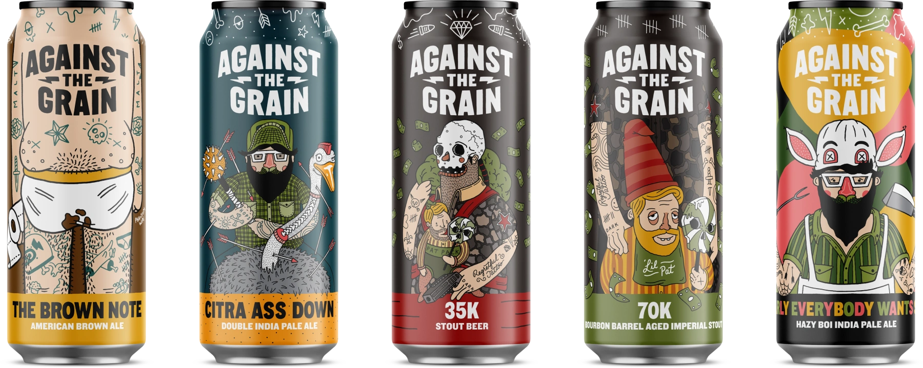 The Brown Note, Citra Ass Down, 35K, 70K, Clearly Everybody Wants Some