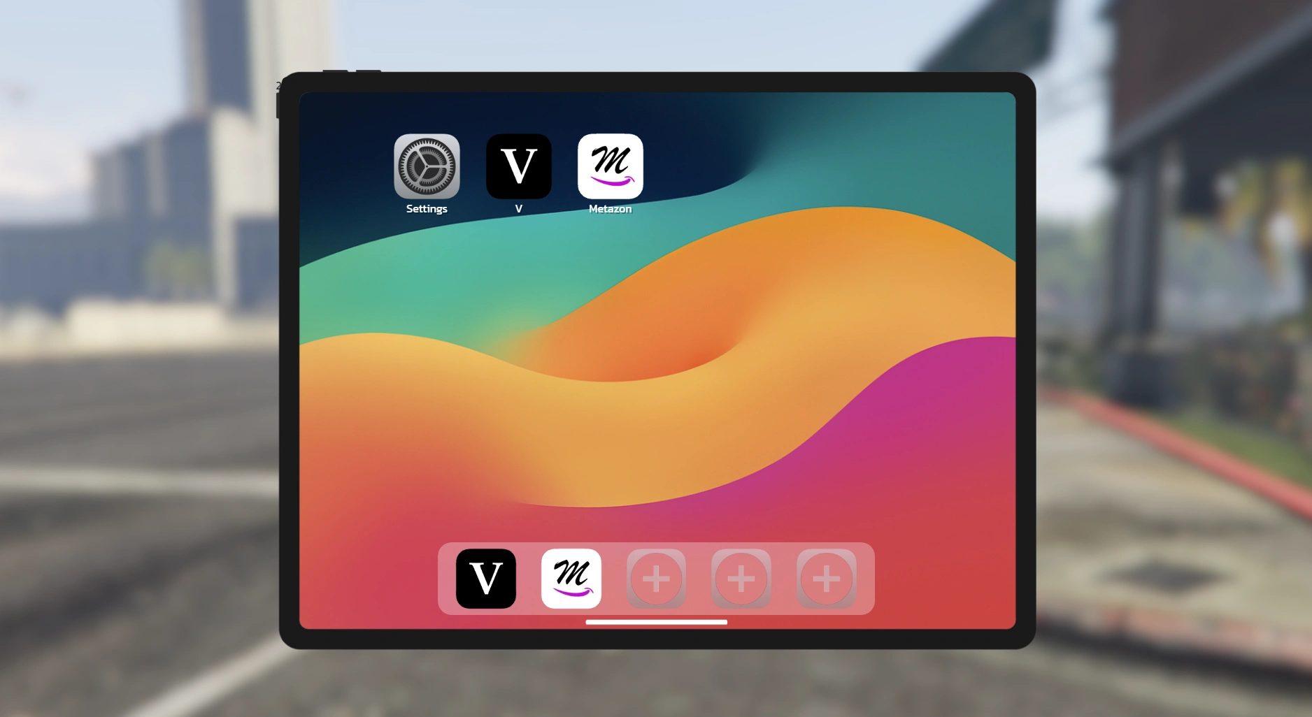 A fully functioning iPad with custom apps