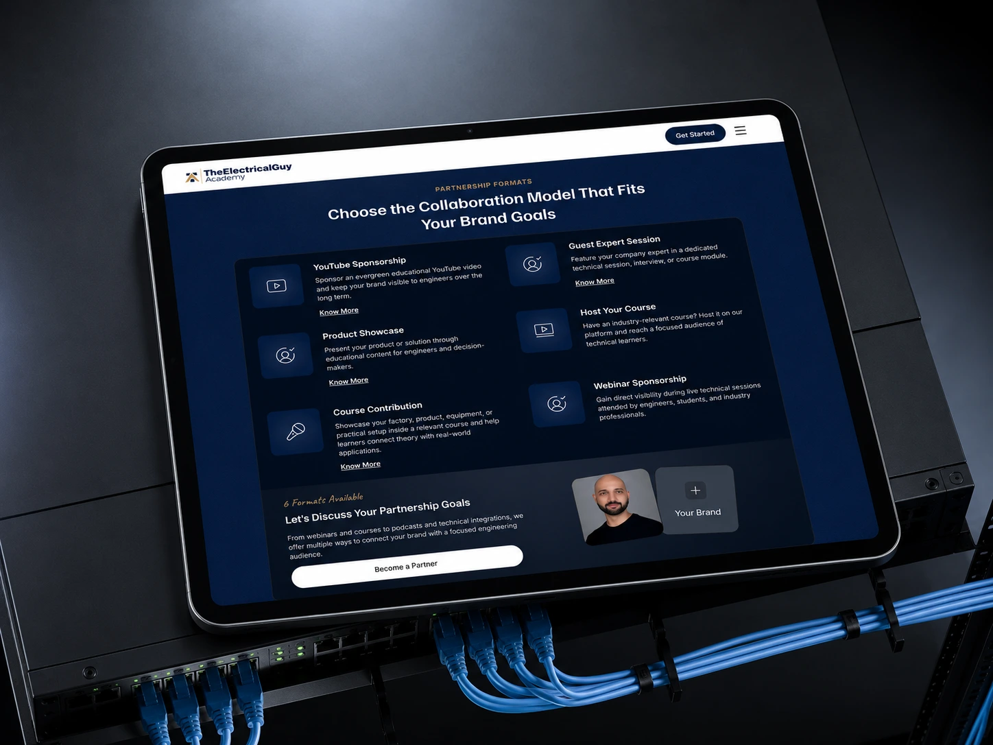 Mid Section CTA - Tablet Version