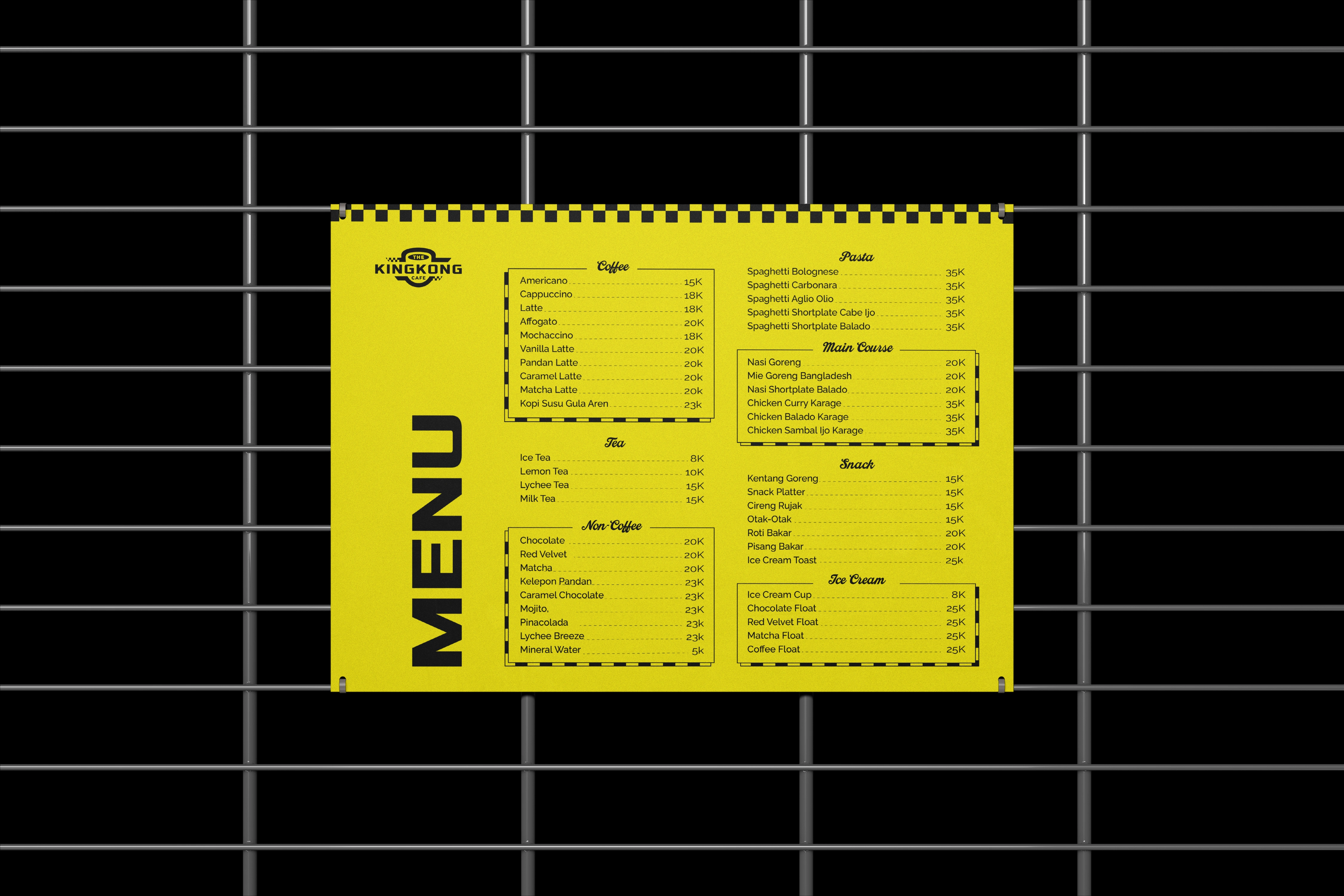 Menu Design