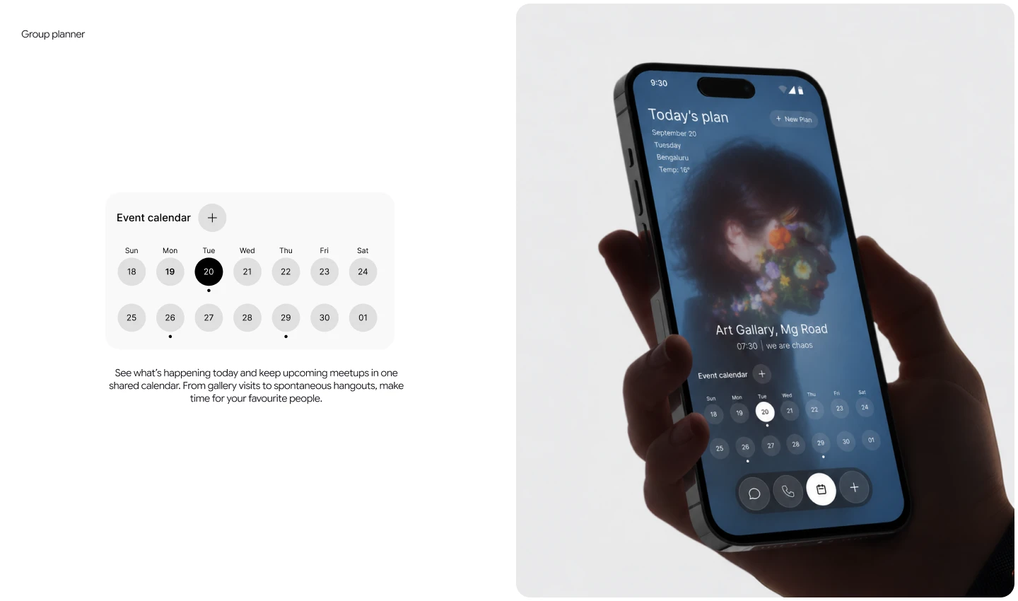 Calendar Feature Design