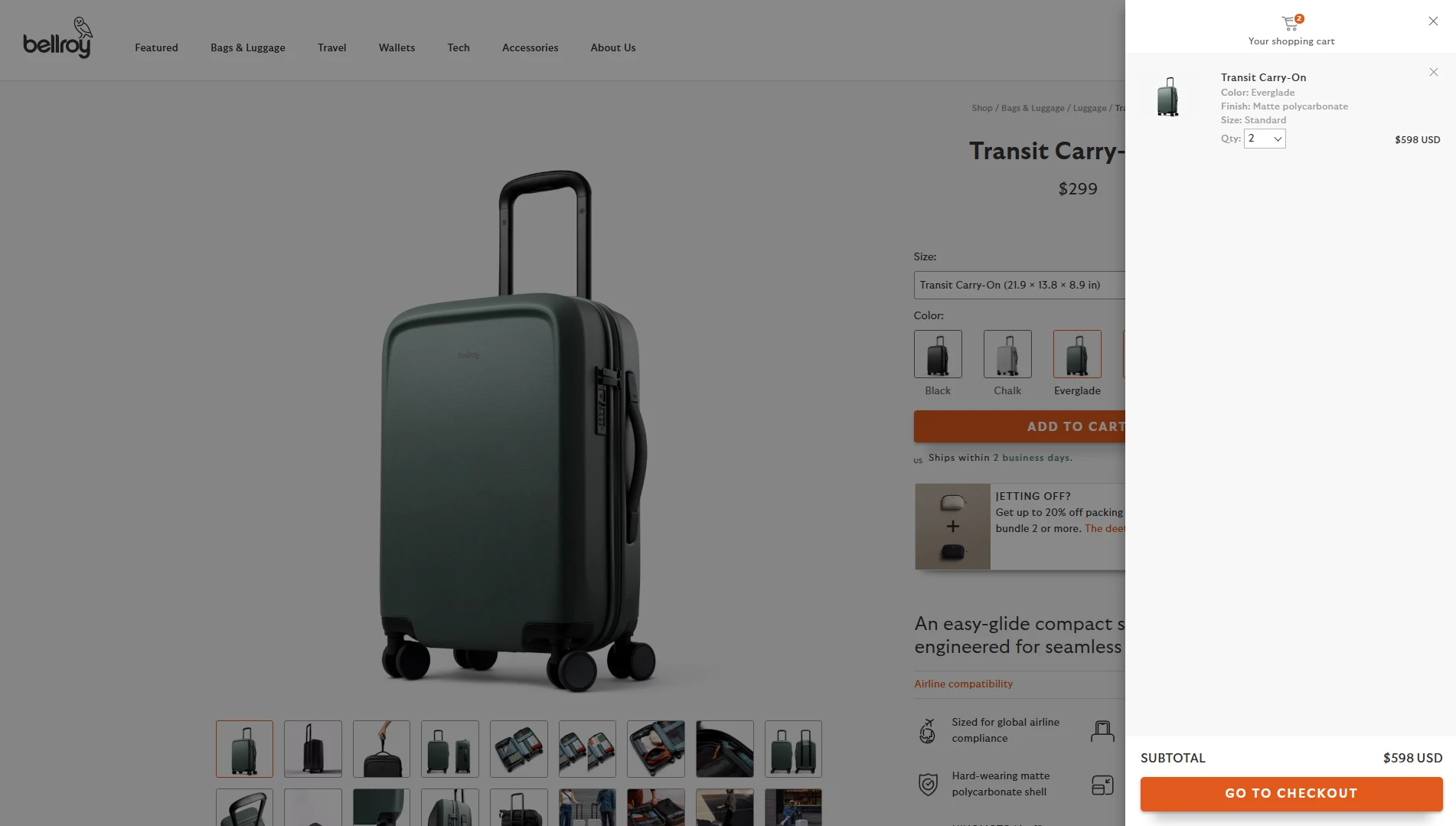 Checkout & Cart Experience
