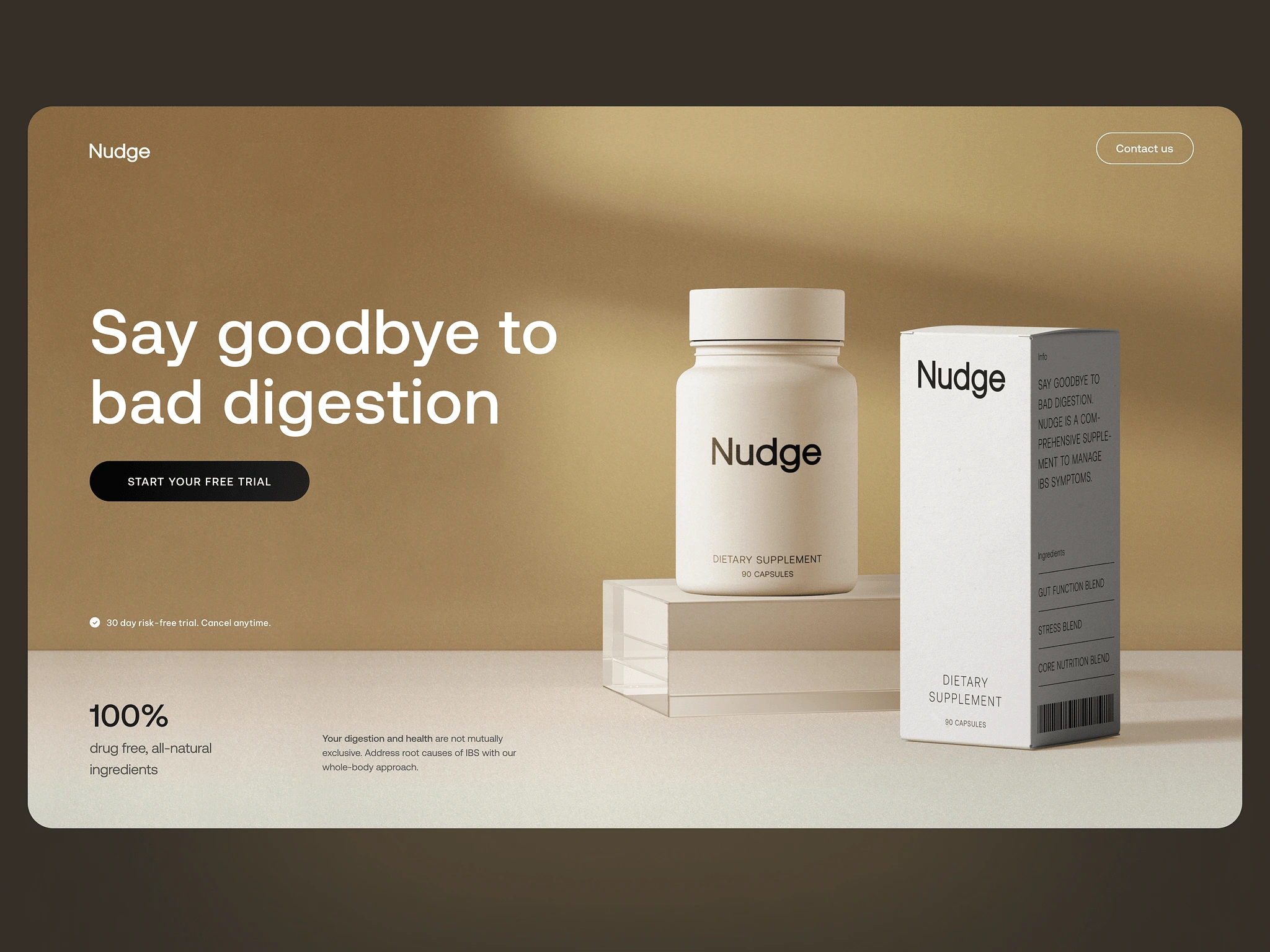 Nudge Landing Page
