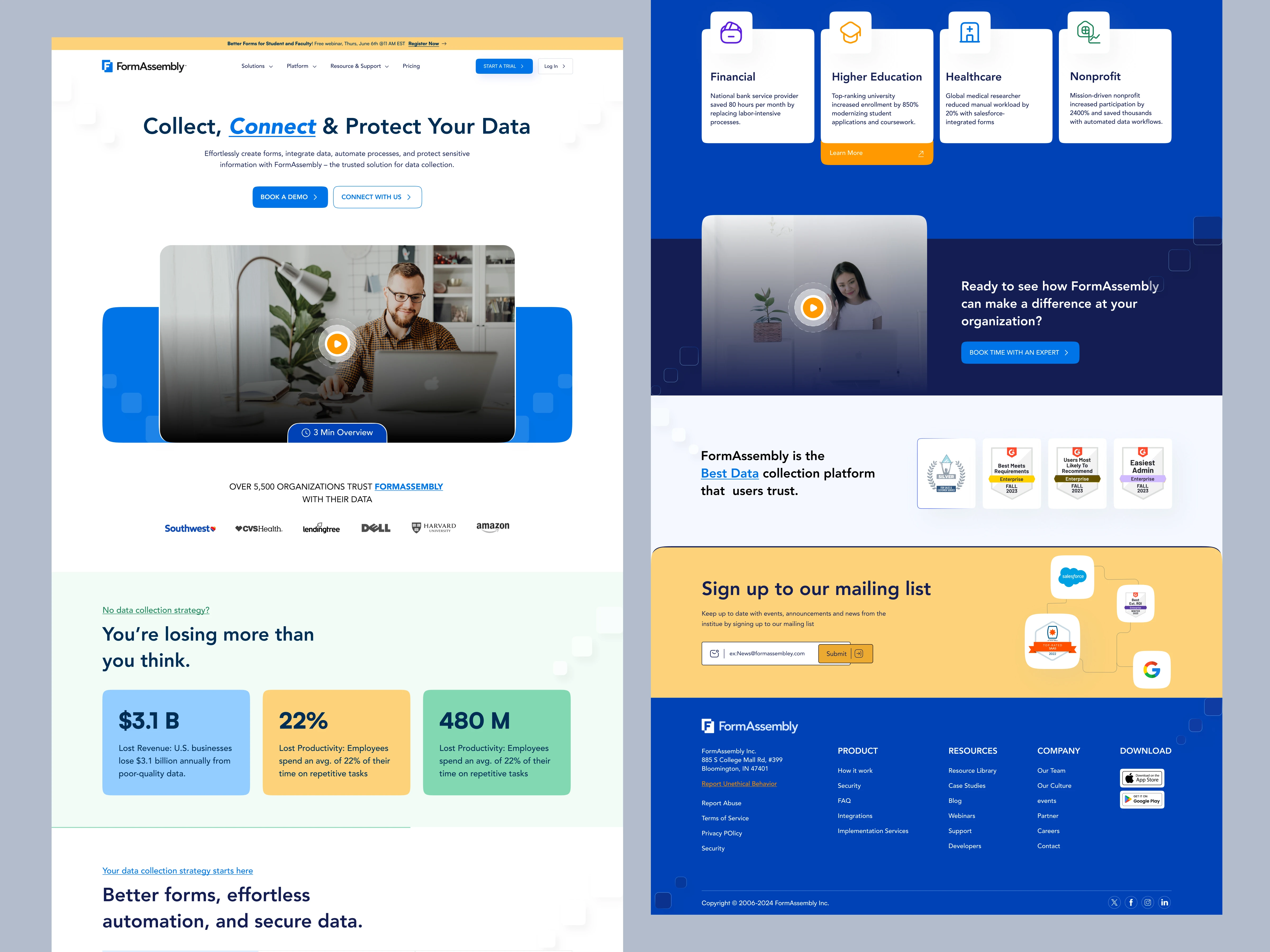 Landing Page Design