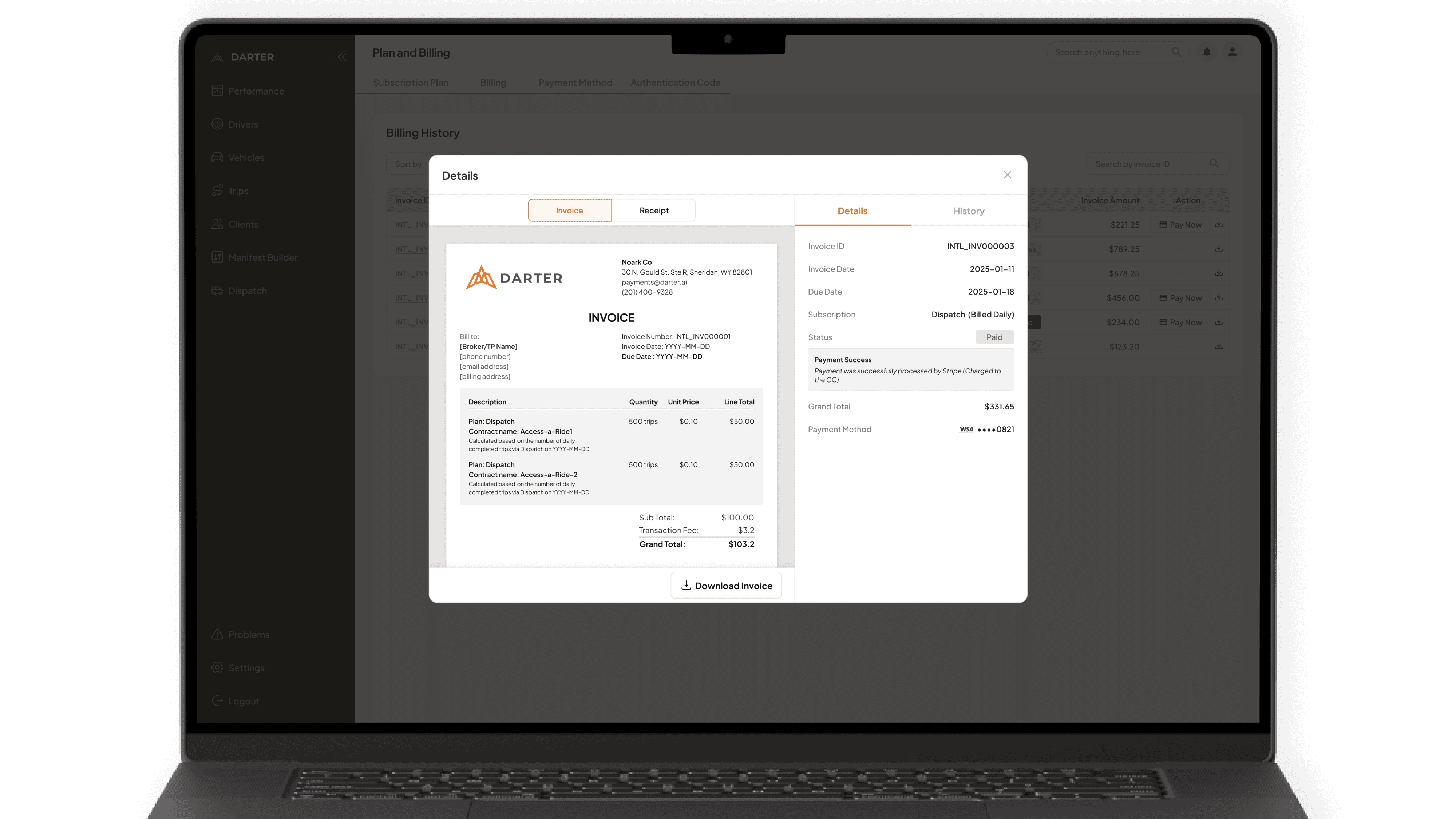 New Invoice Management