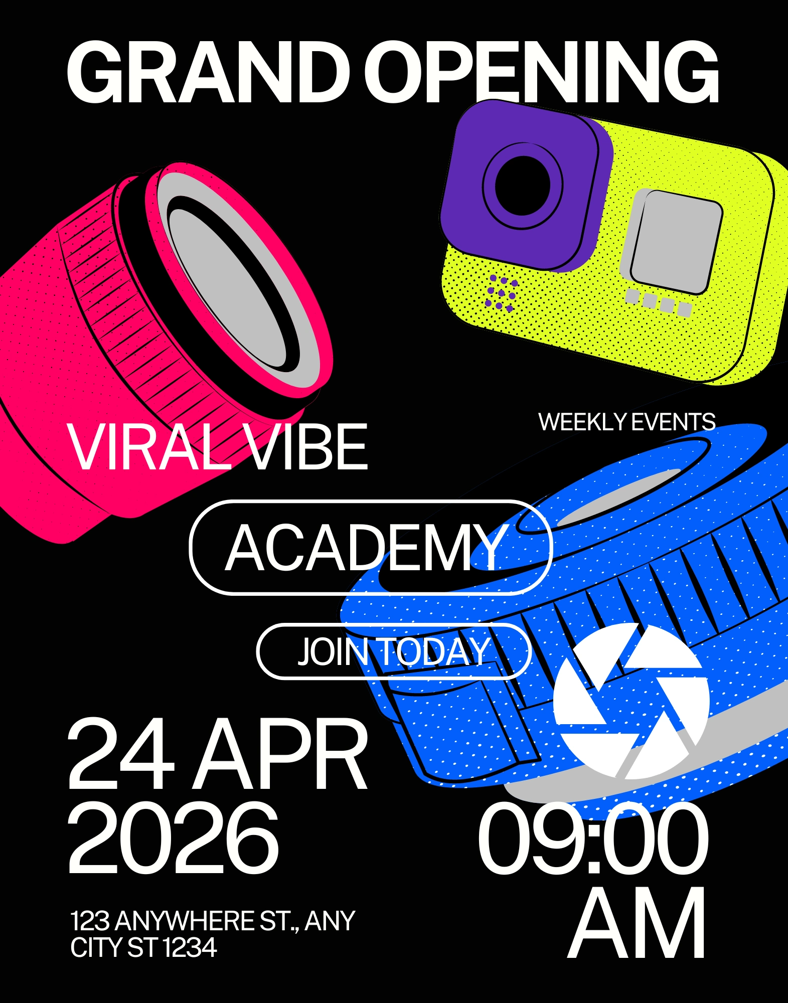 complementary poster added for client for launch day