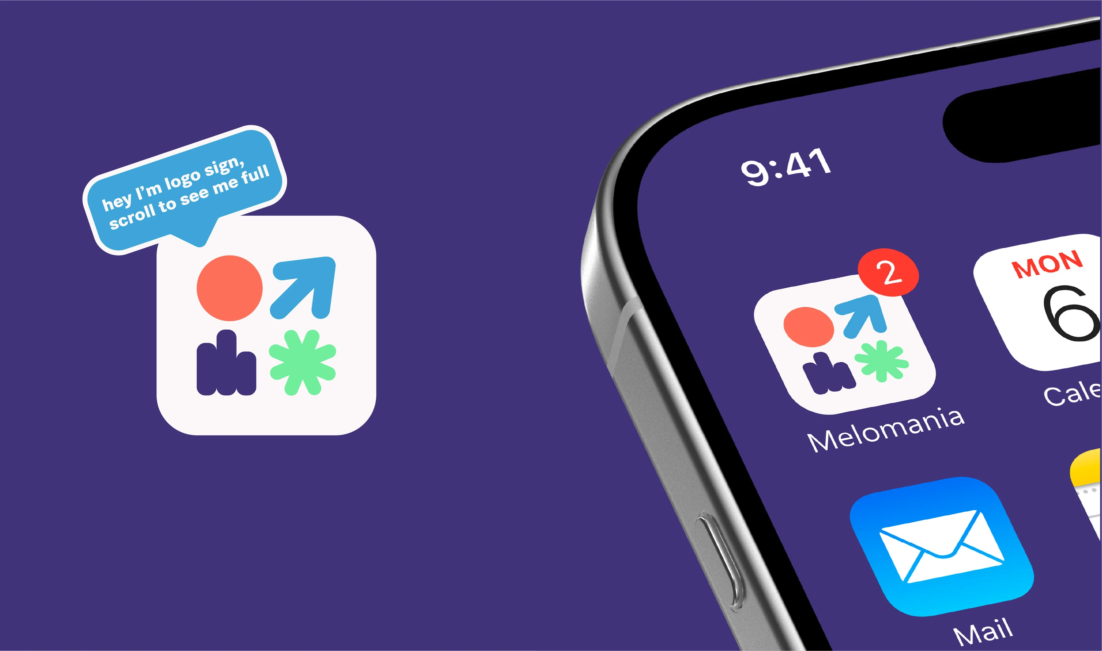 I craft the modular icon logo where each shape carries its own meaning.