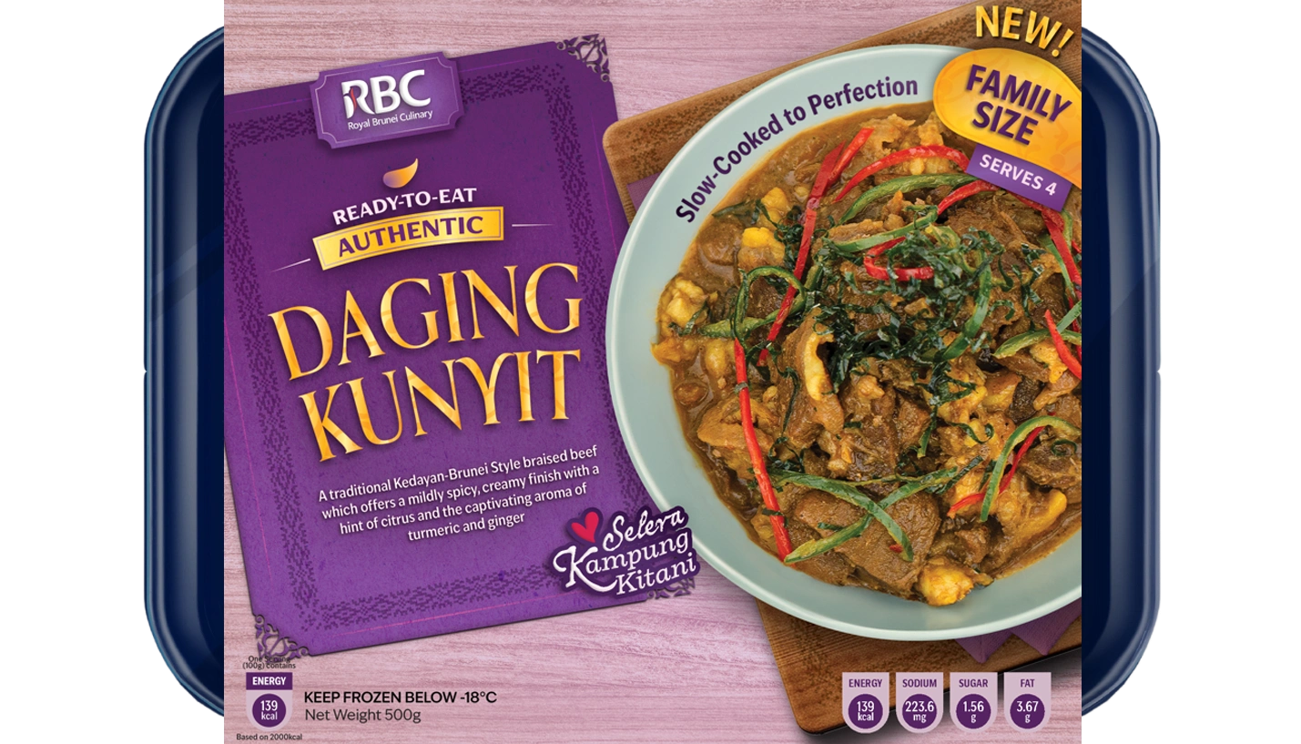 Daging Kunyit Food Sleeve Design