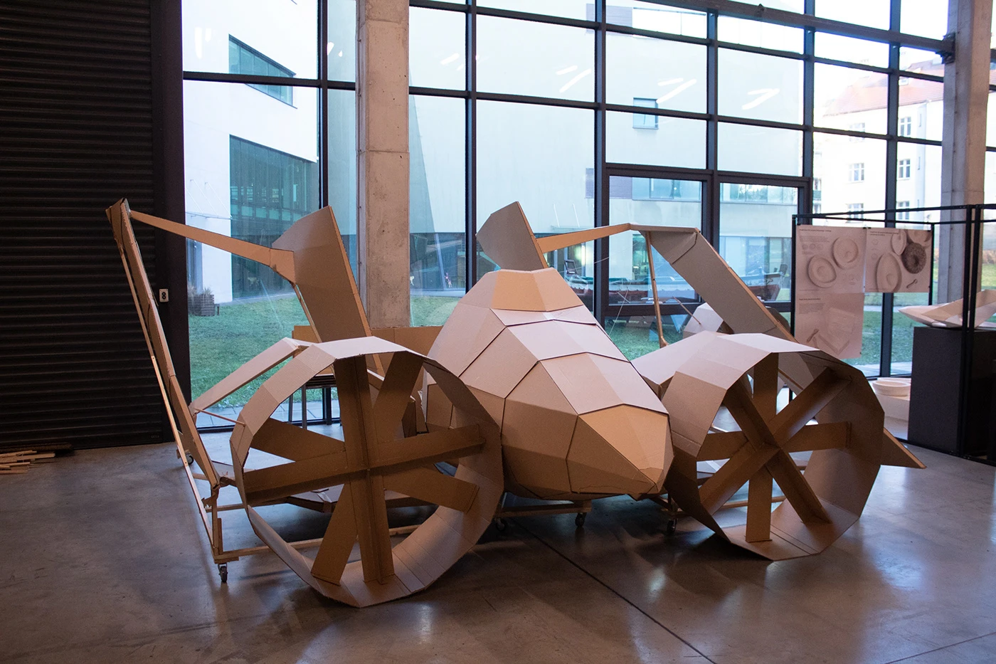 1:1 scale prototype of originall company's project. 