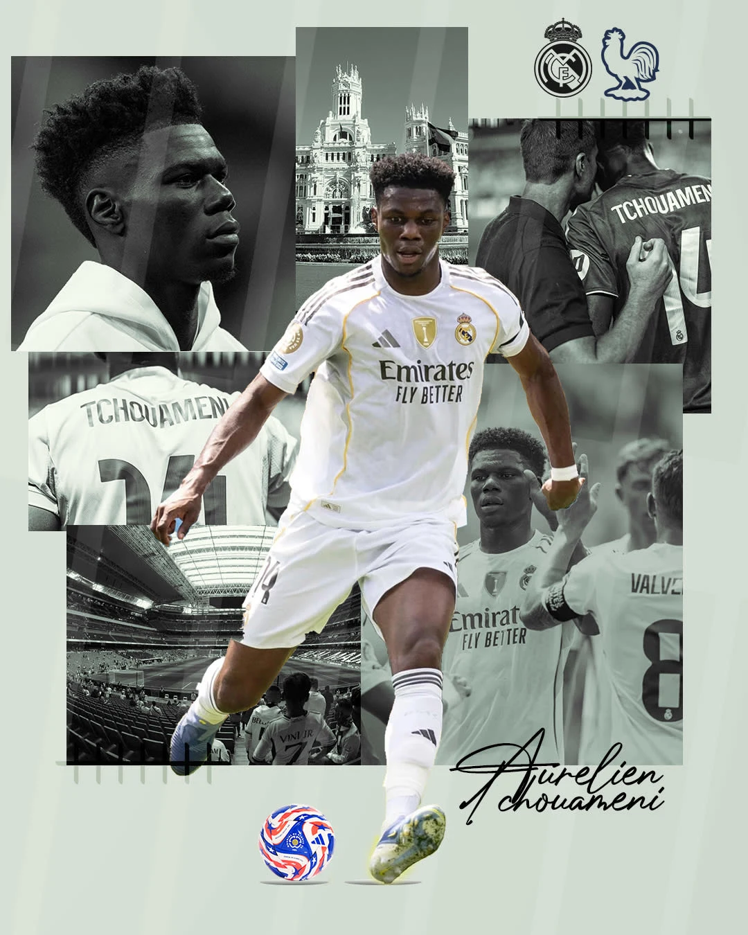 Aurelien Tchoumaeni Profile Poster
