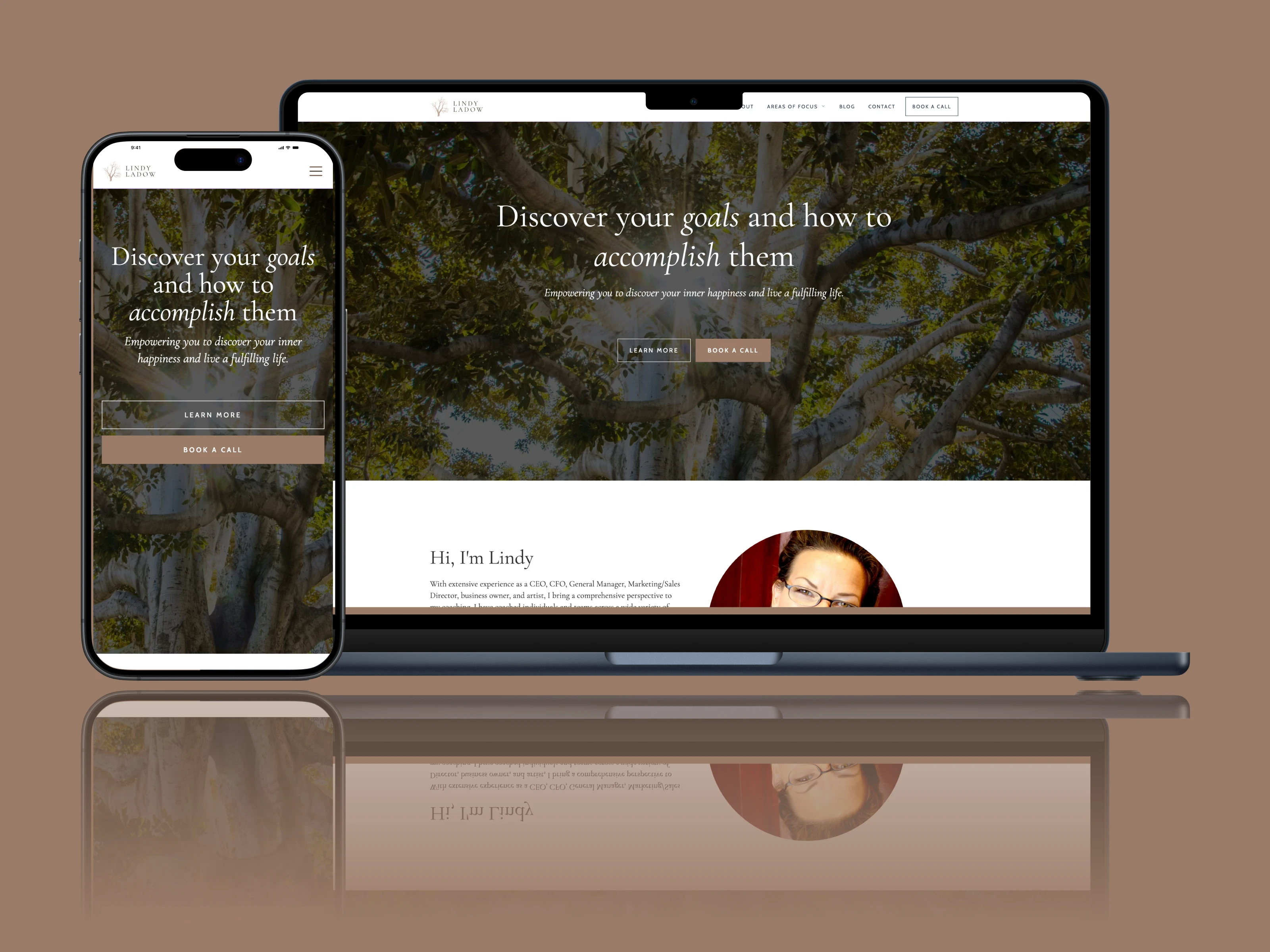 Responsive CMS website and with visual system.