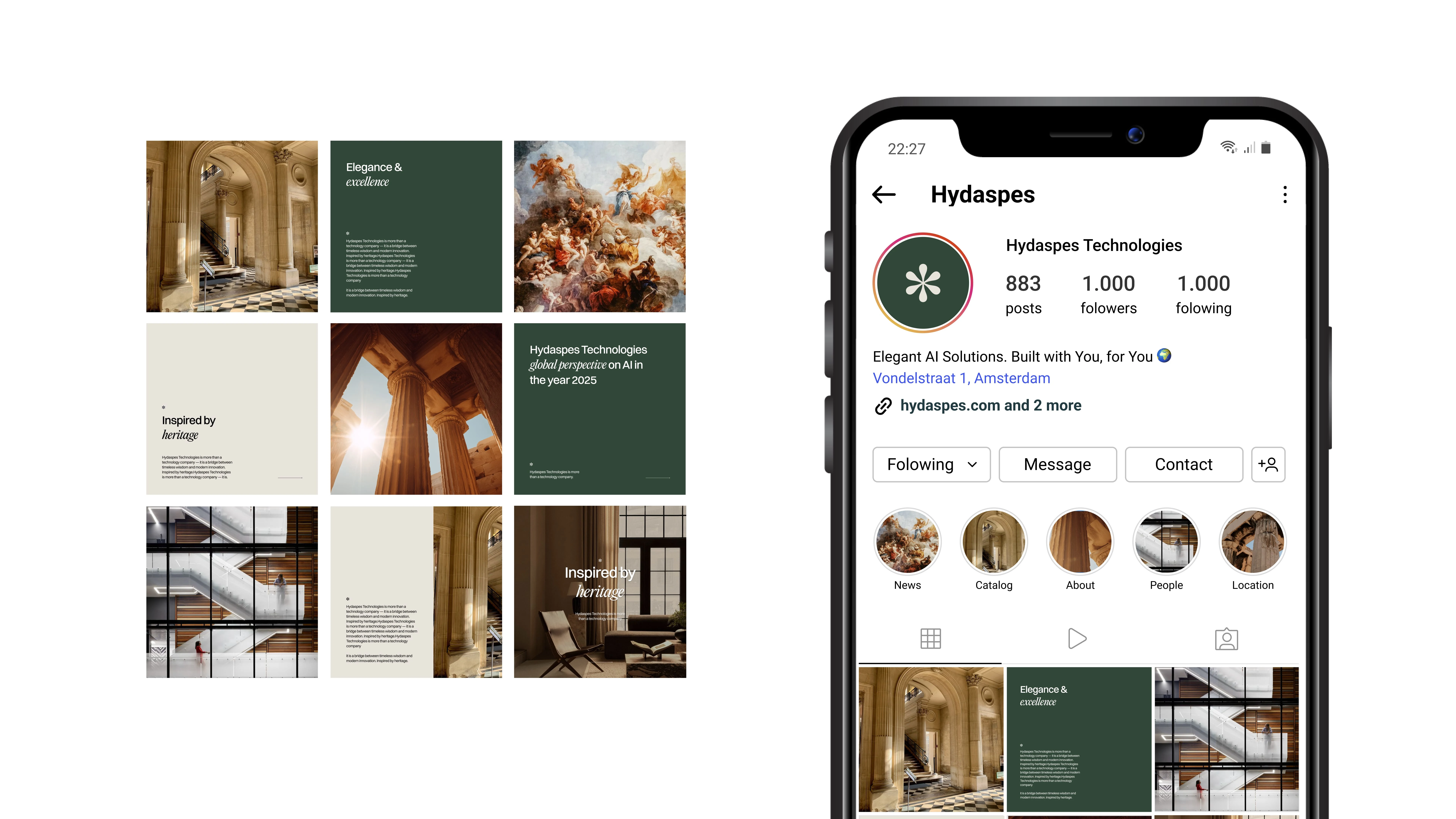 Instagram / LinkedIn Templates
