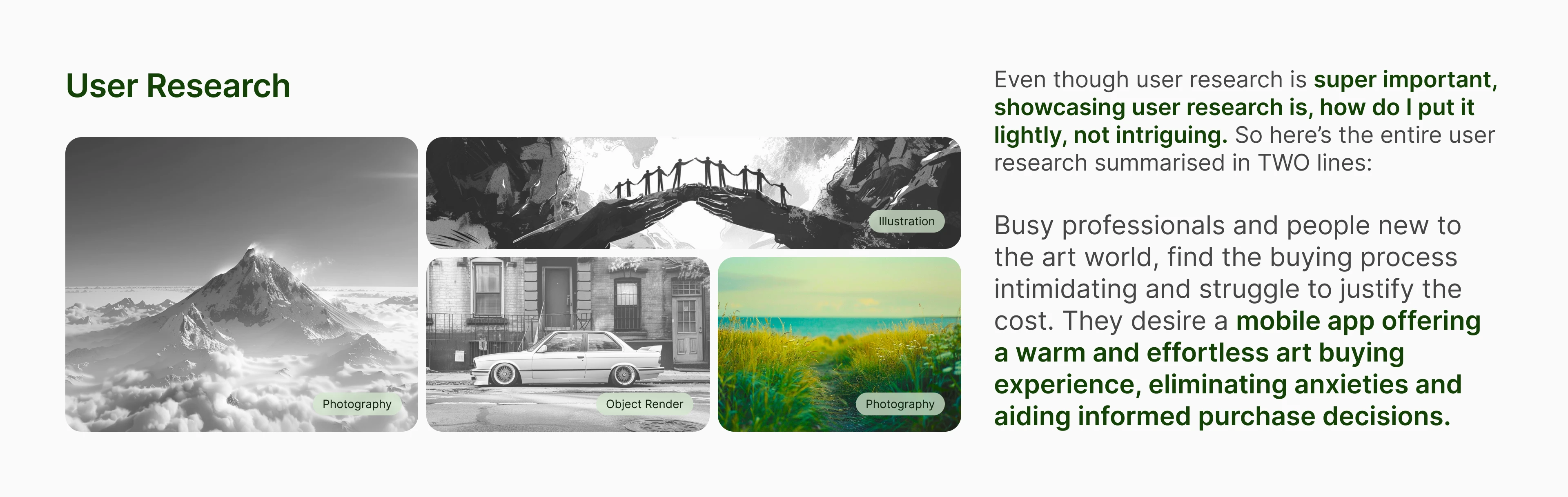 User research (Summarised)