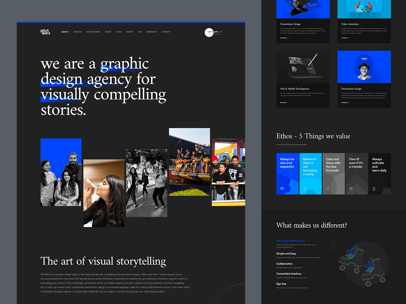 Work Page - 747 Liked / 356K Viewed on dribbble.com/logandang