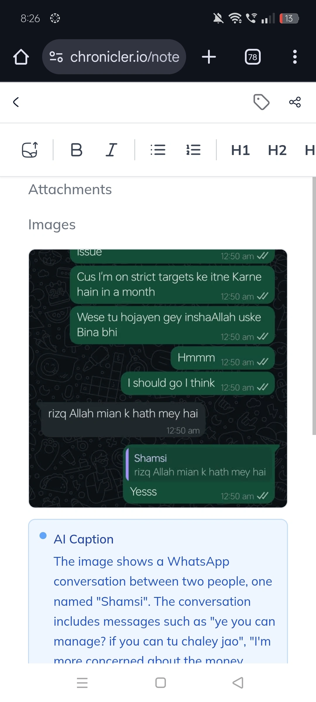 Image AI captions