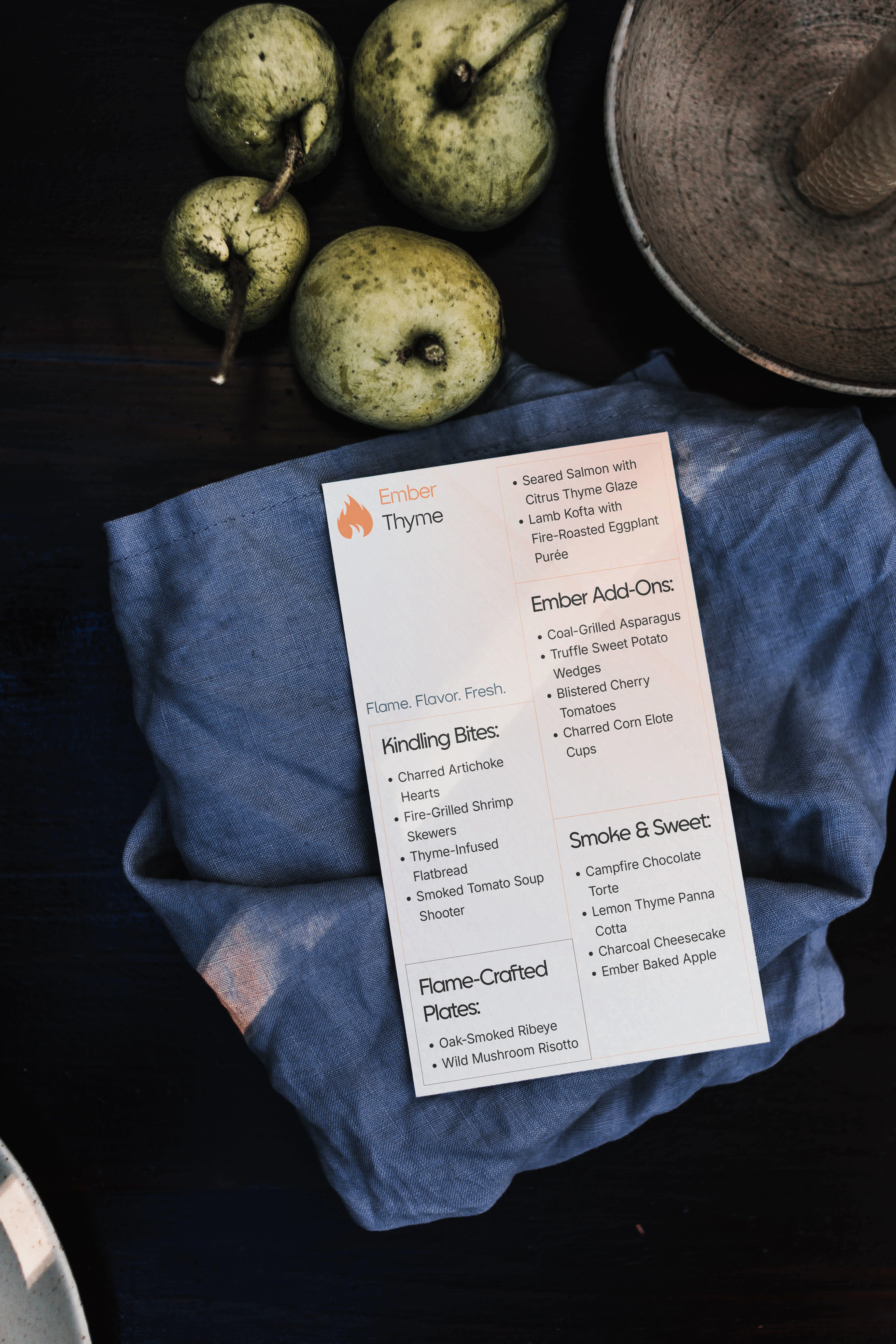 Direct to the point Menu