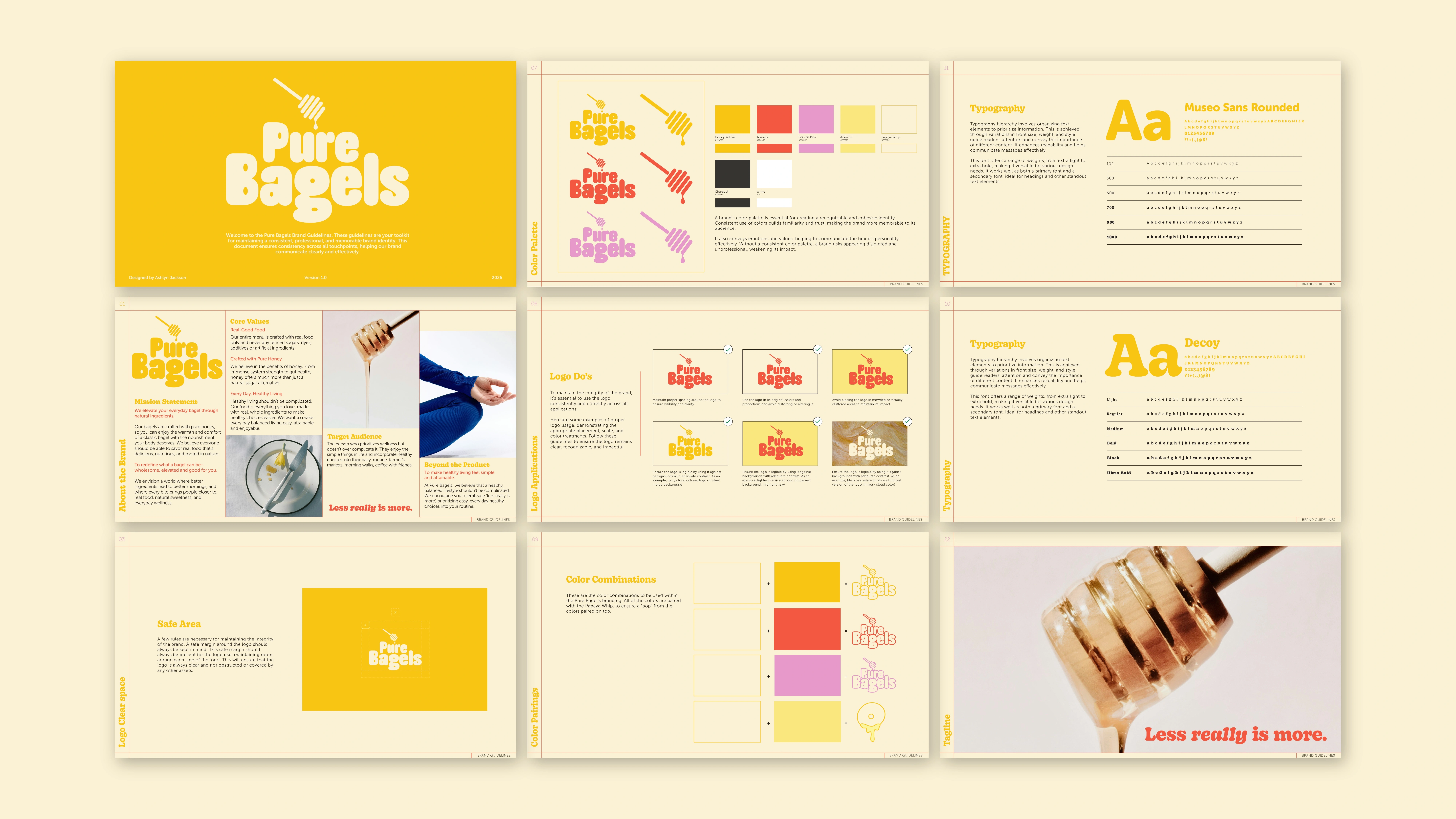 Pure Bagels Brand Guidelines