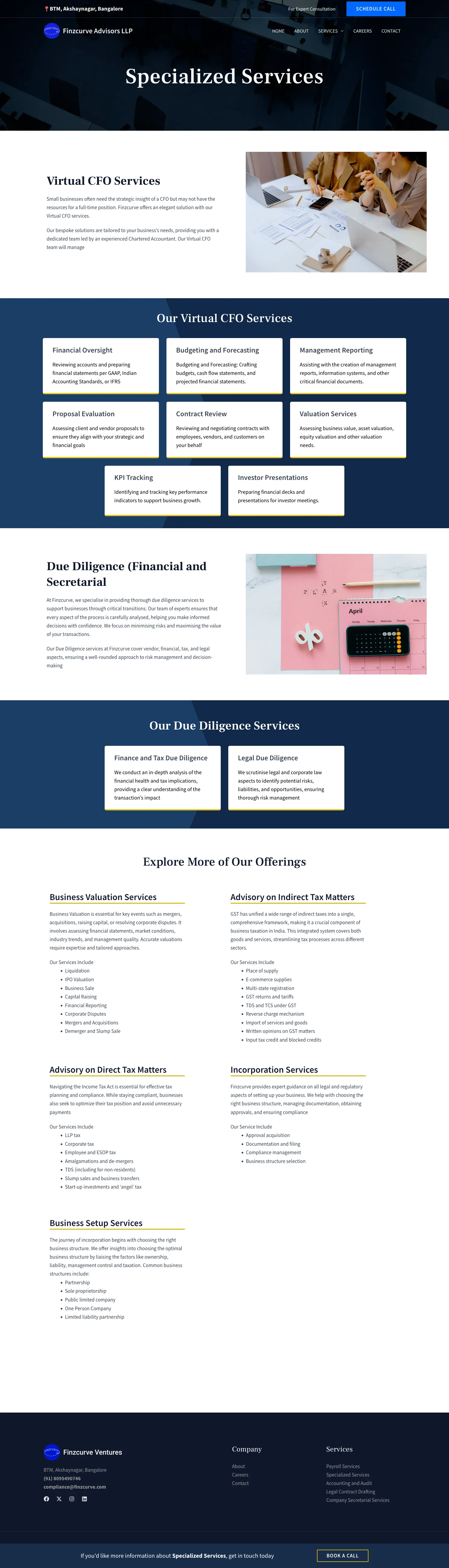 Specialised Services