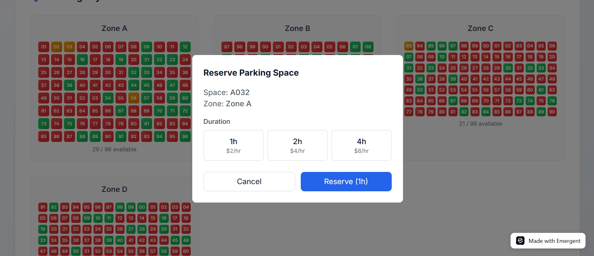SmarPark Reservation System