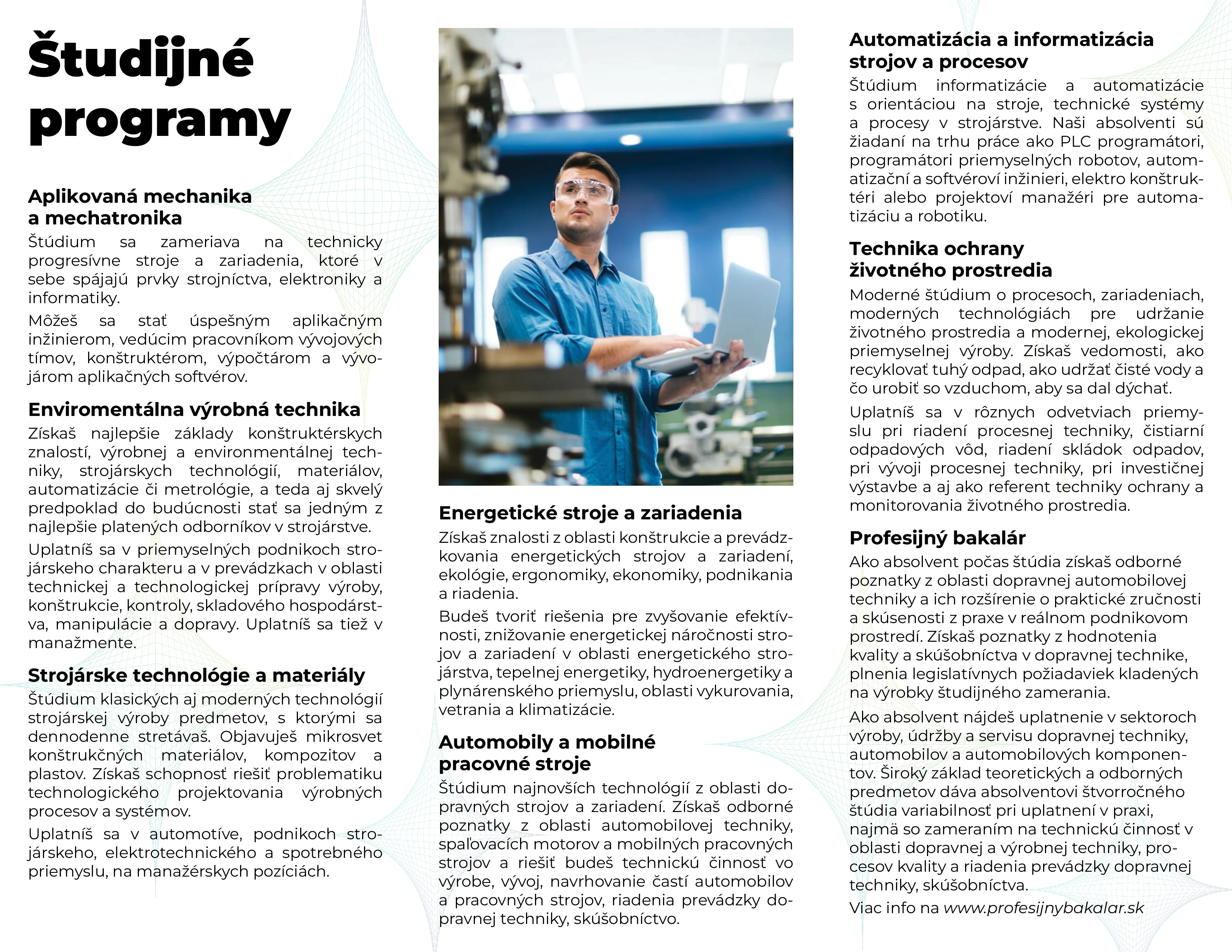 Brochure interior