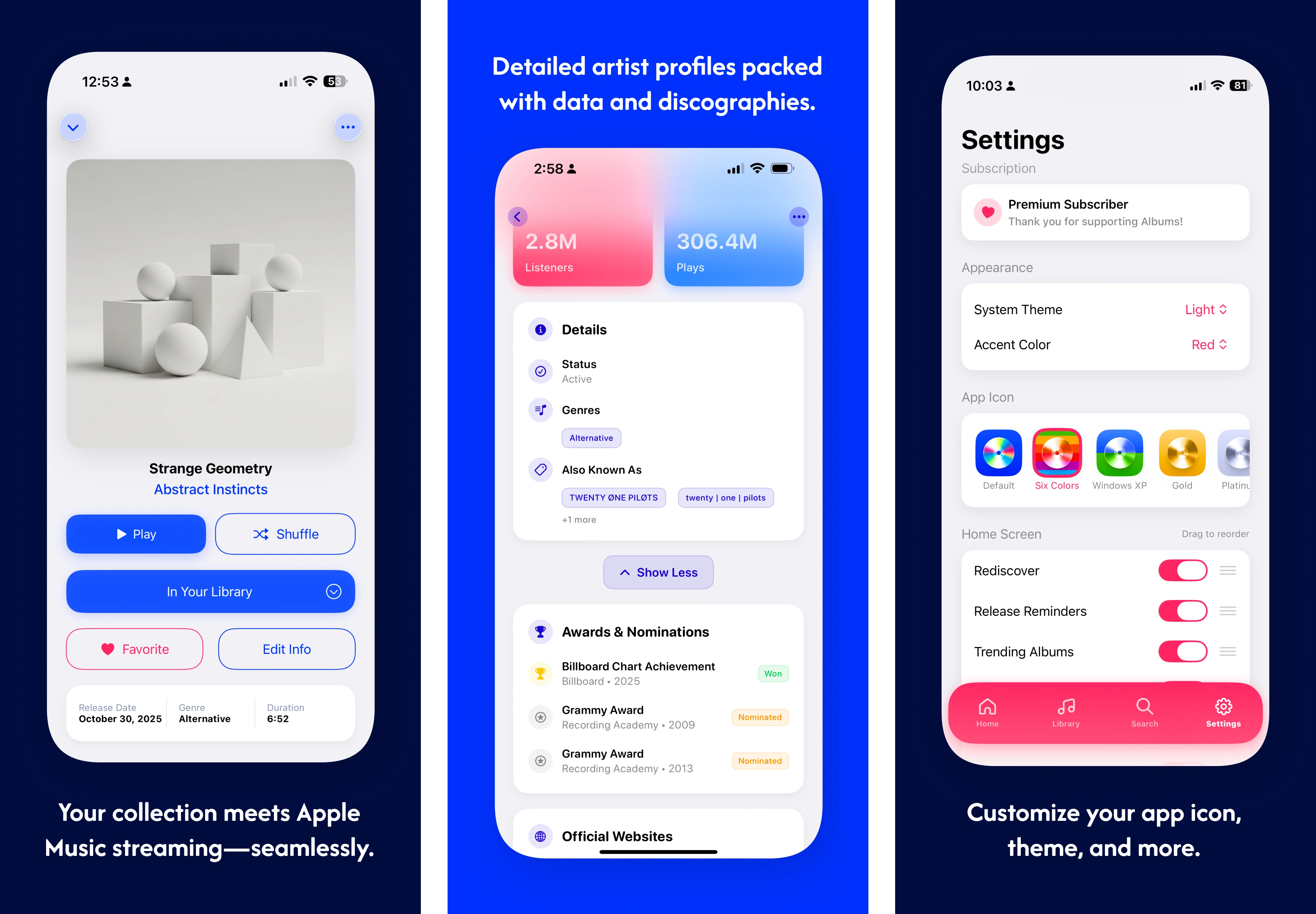 iOS App Store Marketing Screenshots (Set 1)