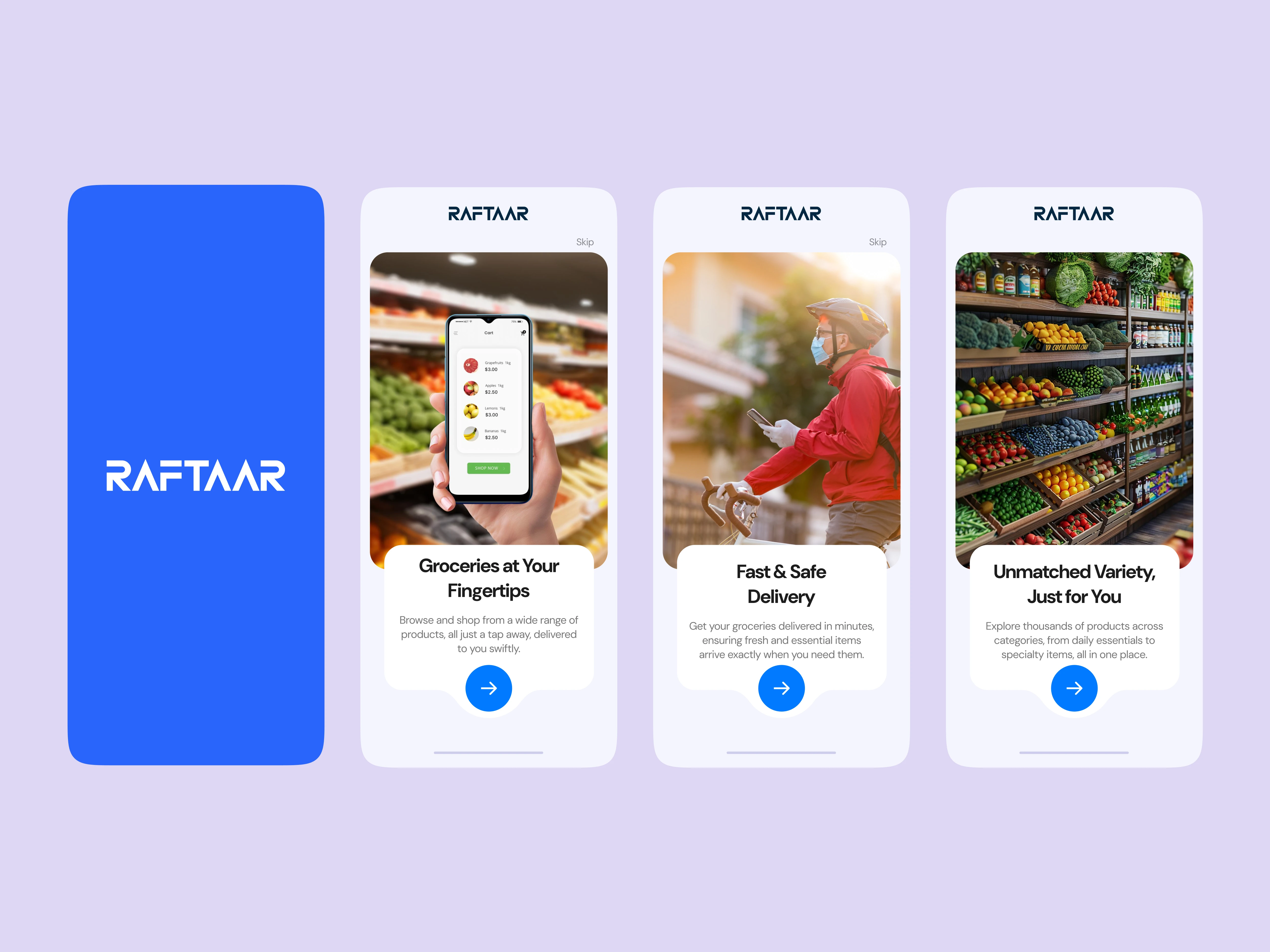 Splash & Onboarding Screens