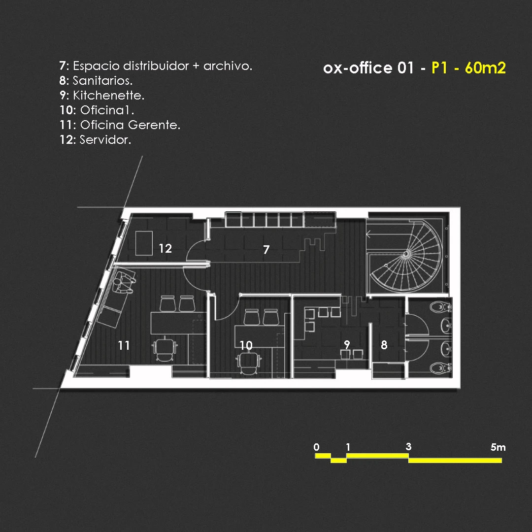 Office plan P1